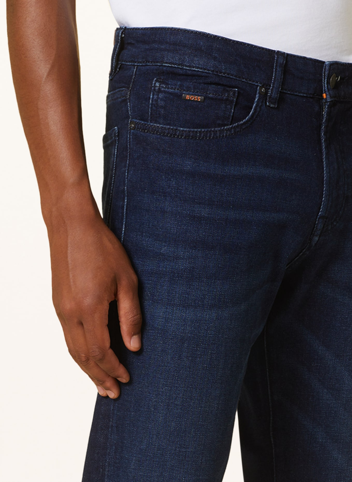 BOSS Jeans RE.MAINE Regular Fit, Farbe: 406 DARK BLUE (Bild 6)