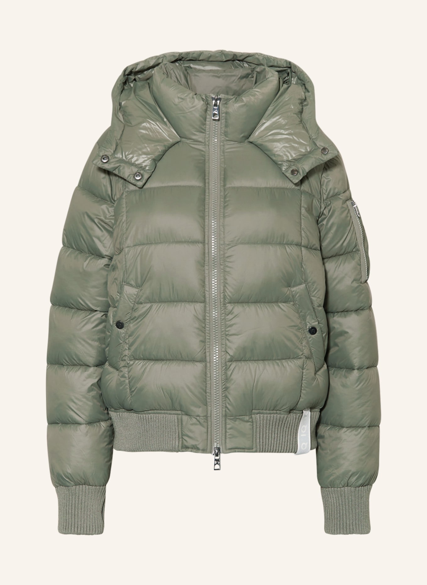 IQ STUDIO Quilted jacket CAROL with DUPONT™ SORONA® insulation, Color: LIGHT GREEN (Image 1)