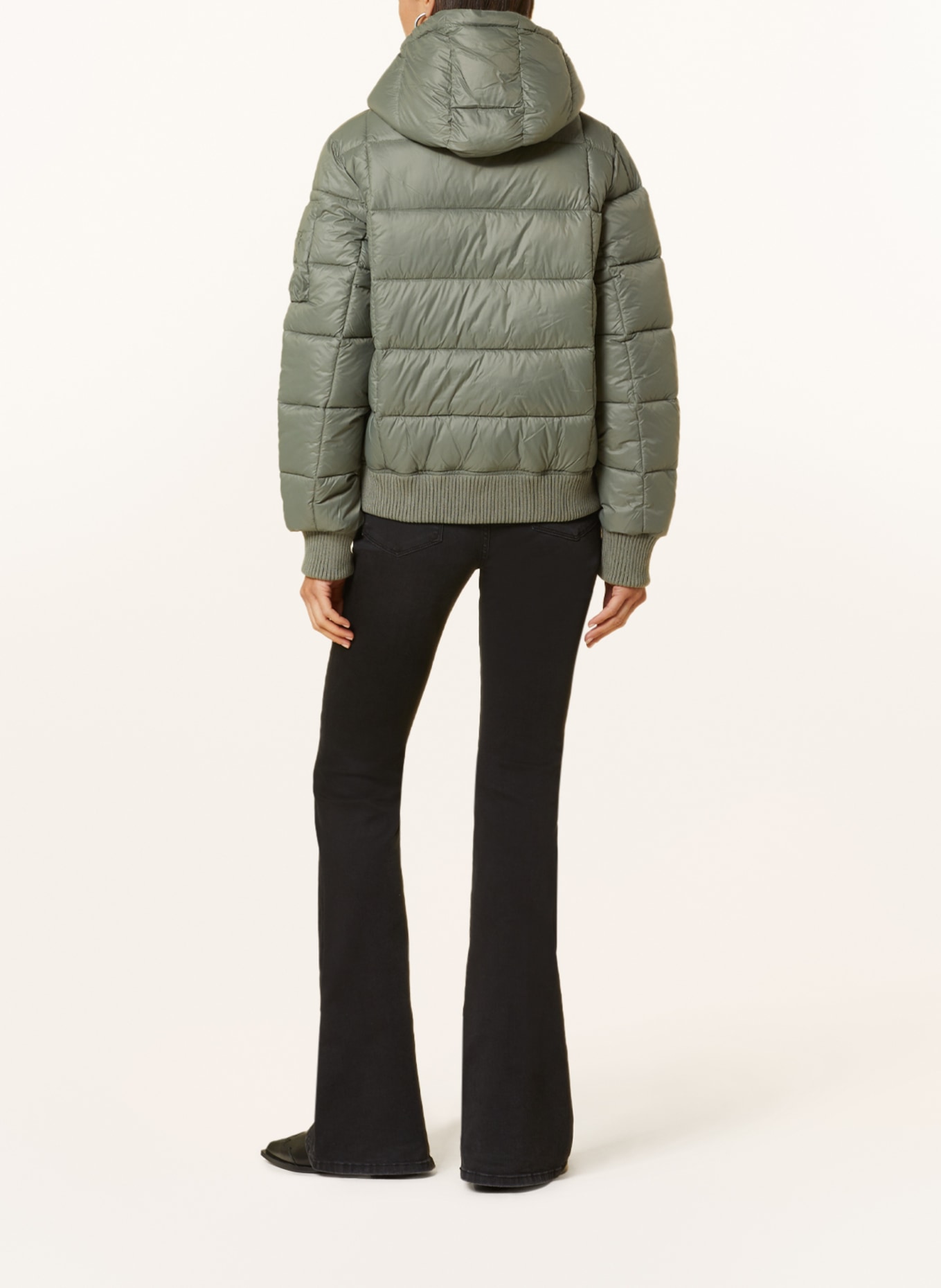 IQ STUDIO Quilted jacket CAROL with DUPONT™ SORONA® insulation, Color: LIGHT GREEN (Image 3)