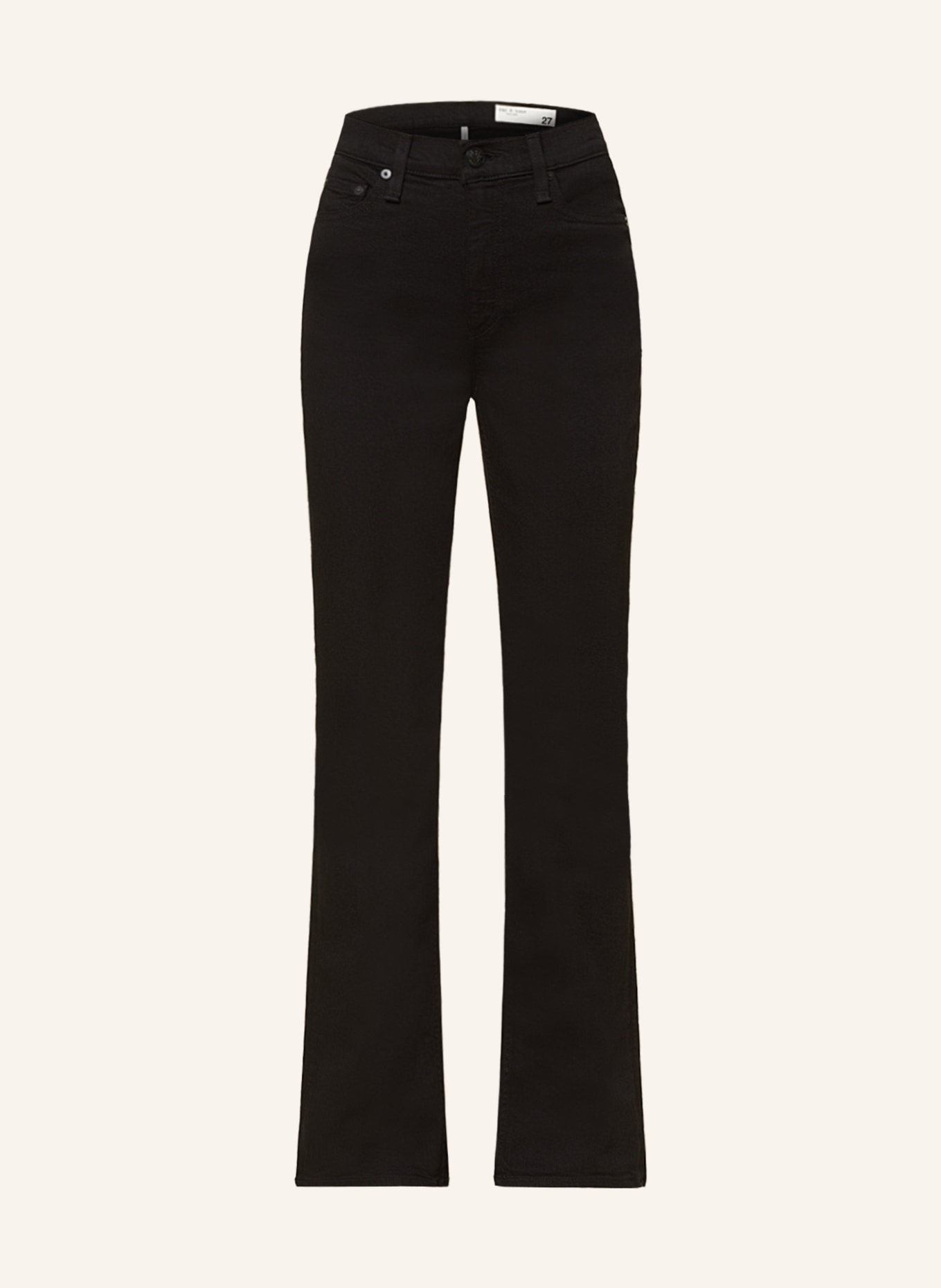 rag & bone Straight jeans PEYTON, Color: BLACK (Image 1)