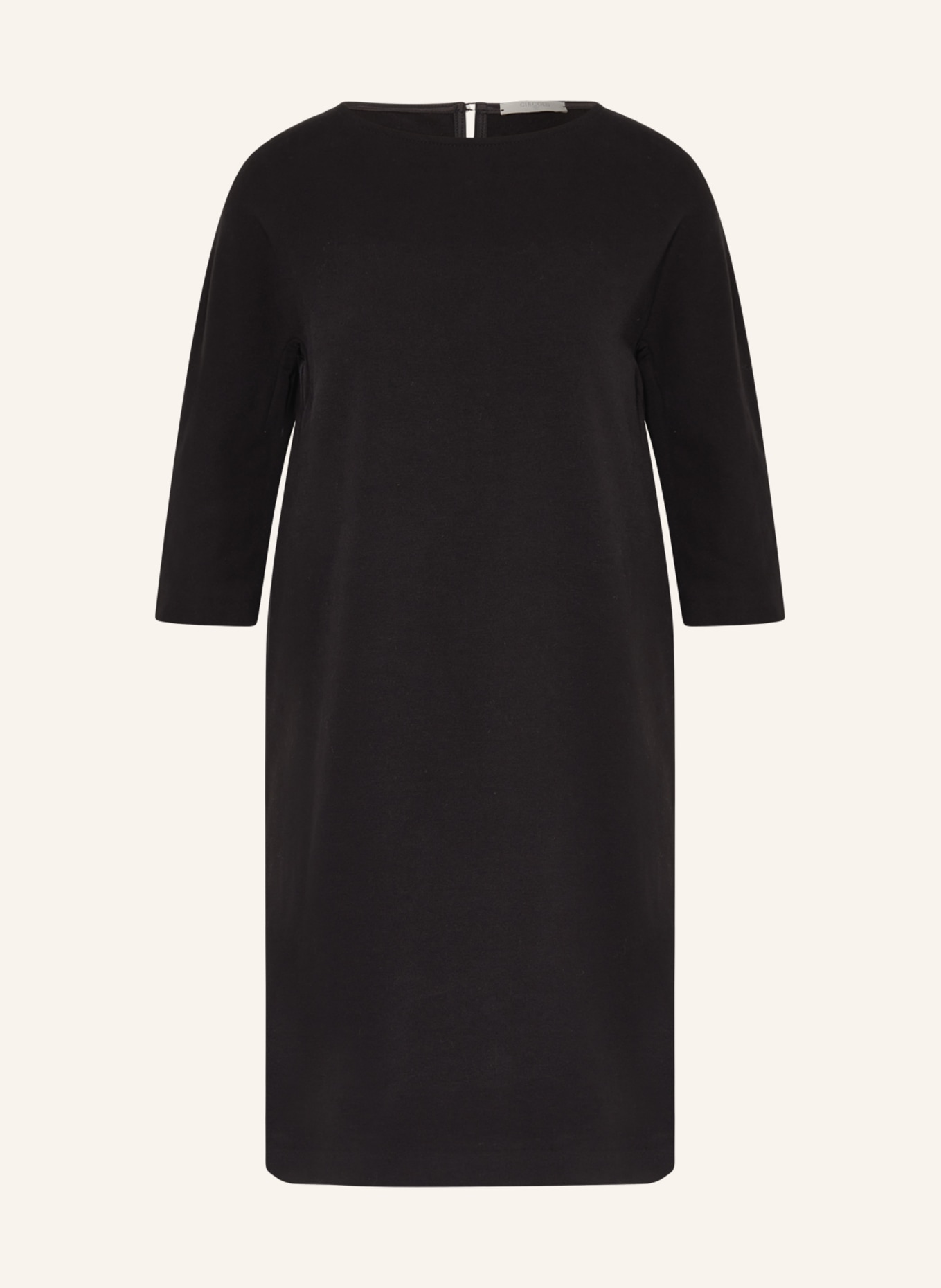 CIRCOLO 1901 Sweater dress with 3/4 sleeves, Color: BLACK (Image 1)