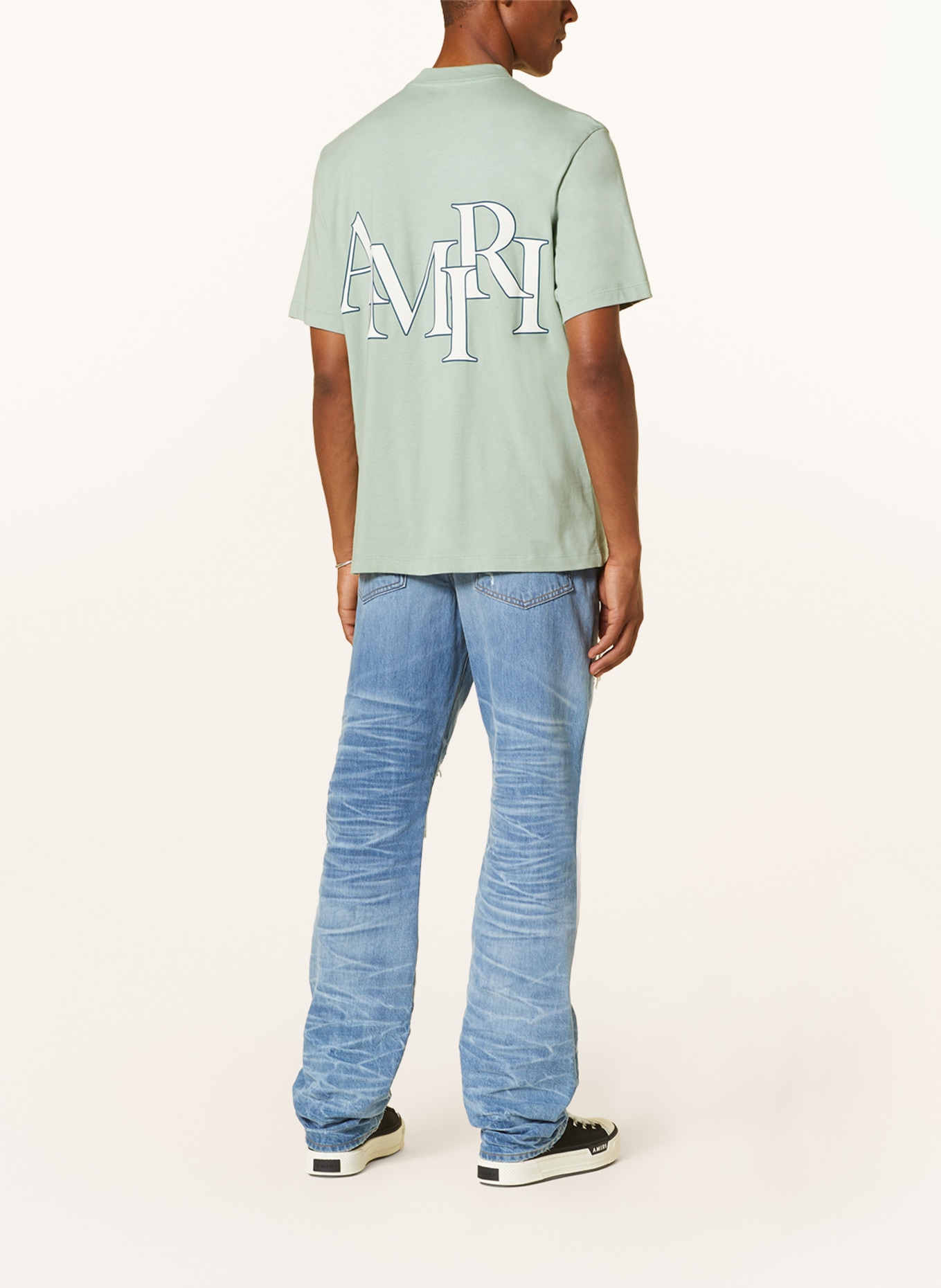 AMIRI T-shirt, Kolor: JASNOZIELONY (Obrazek 2)