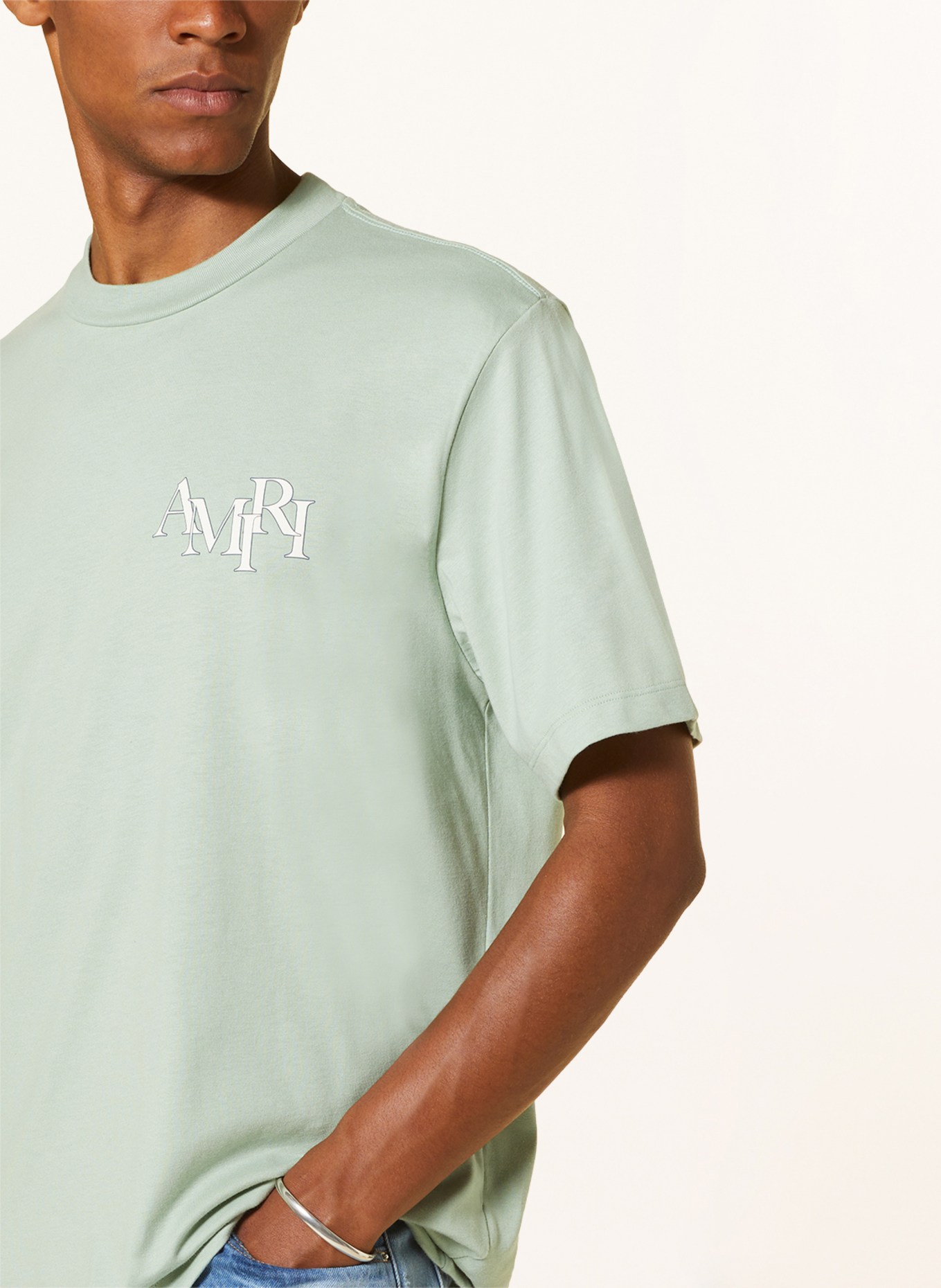 AMIRI T-Shirt, Farbe: HELLGRÜN (Bild 4)