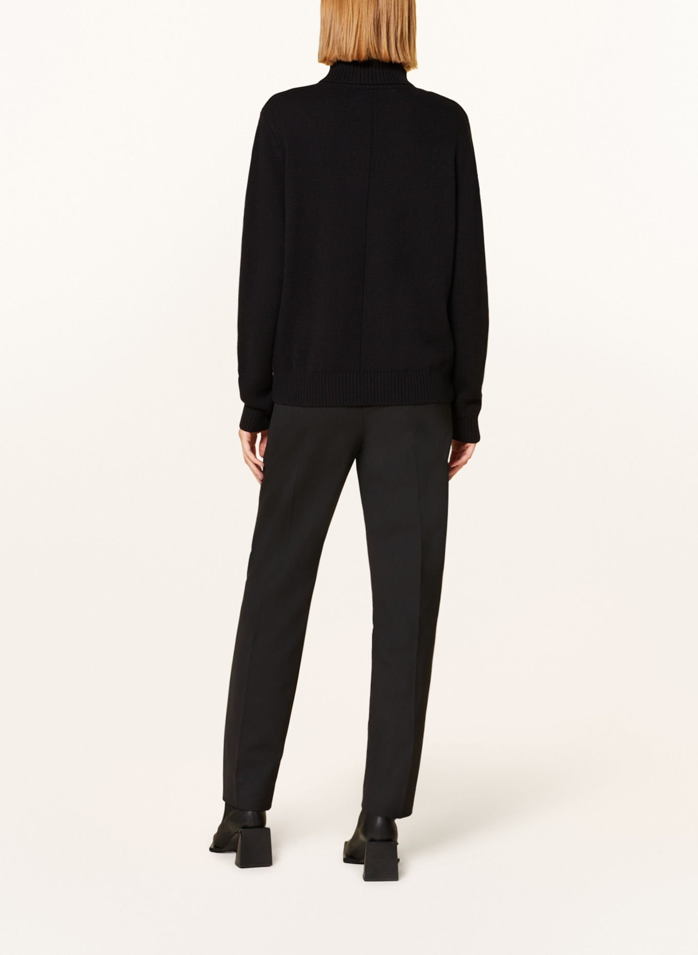 MAERZ MUENCHEN Turtleneck sweater, Color: BLACK (Image 3)