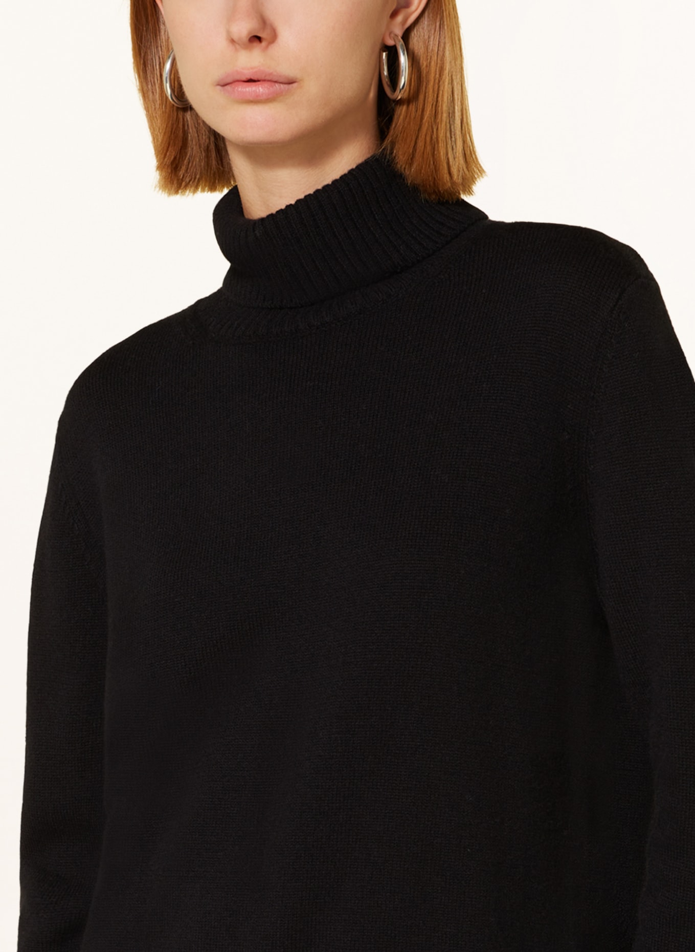 MAERZ MUENCHEN Turtleneck sweater, Color: BLACK (Image 4)