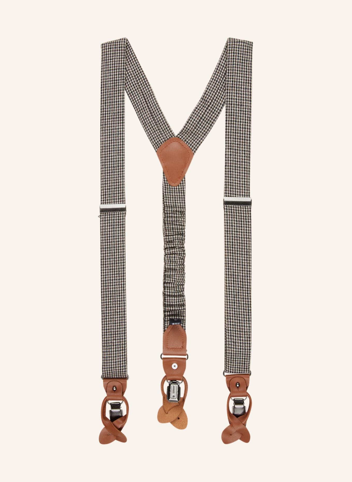 Prince BOWTIE Set: Suspenders and bow tie, Color: GRAY (Image 2)