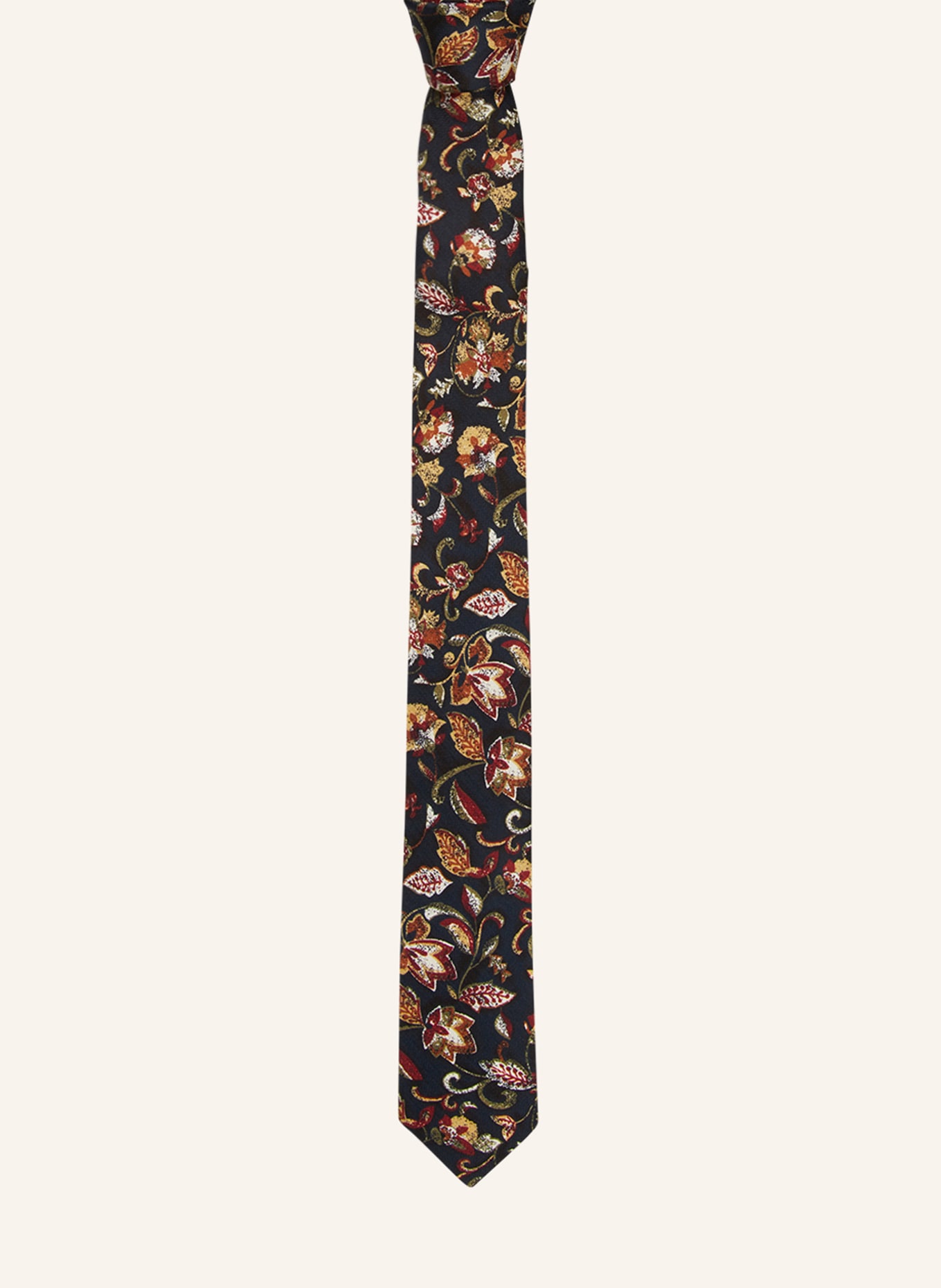 Prince BOWTIE Krawatte, Farbe: DUNKELBLAU/ DUNKELROT/ HELLBRAUN (Bild 2)