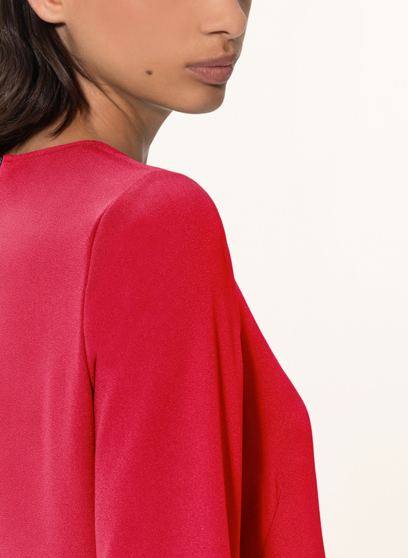 LUISA CERANO Dress with 3/4 sleeves, Color: RED (Image 4)