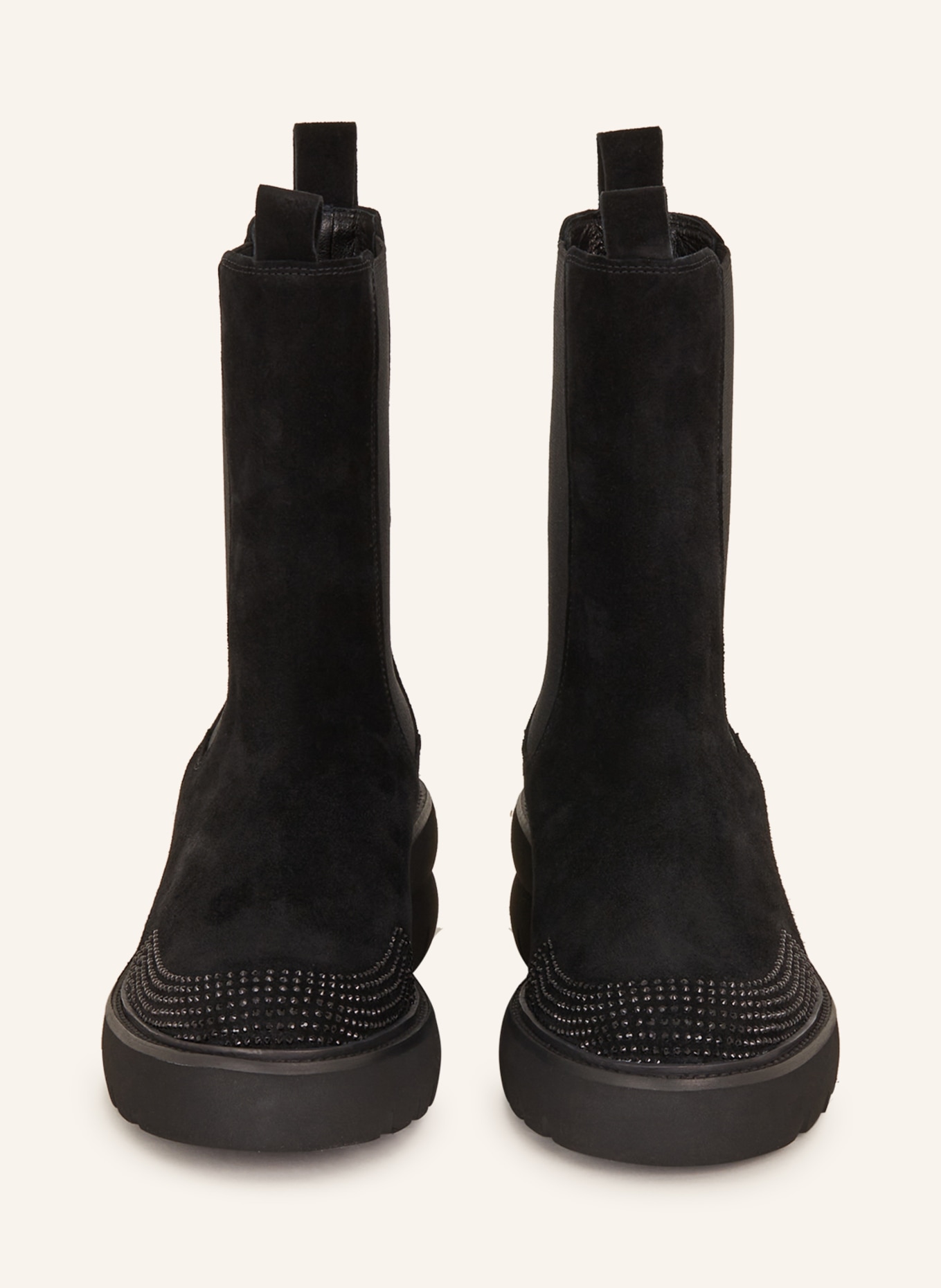 KENNEL & SCHMENGER Chelsea boots PROOF with decorative gems, Color: BLACK (Image 3)