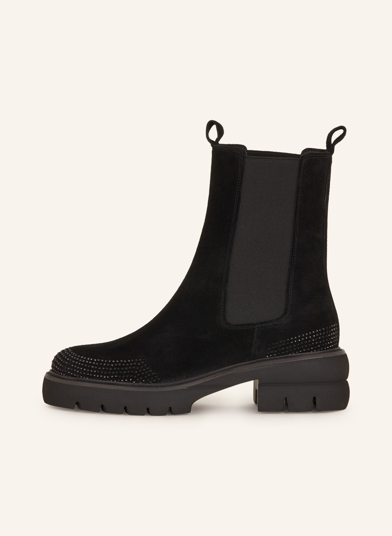 KENNEL & SCHMENGER Chelsea boots PROOF with decorative gems, Color: BLACK (Image 4)