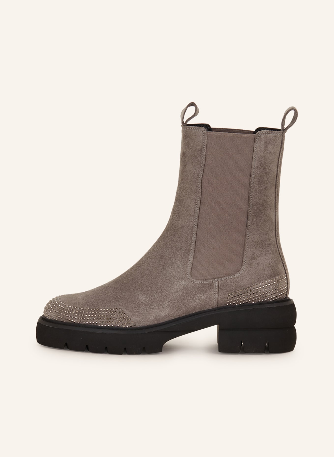 KENNEL & SCHMENGER Chelsea-Boots PROOF mit Schmucksteinen, Farbe: GRAU (Bild 4)