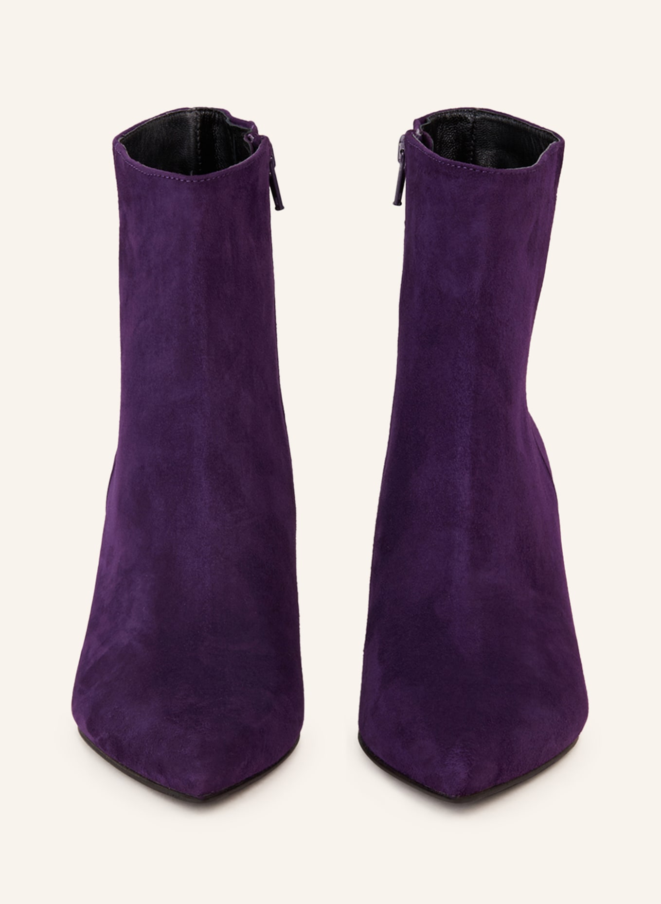 Dark purple ankle boots online