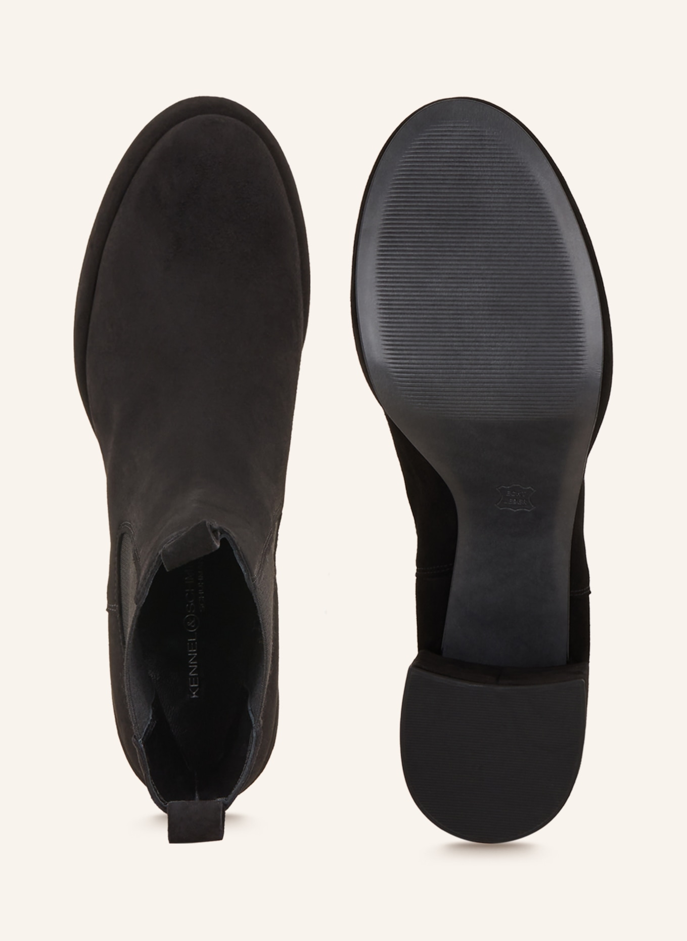 KENNEL & SCHMENGER Kotníkové boty na platformě, Barva: ČERNÁ (Obrázek 5)