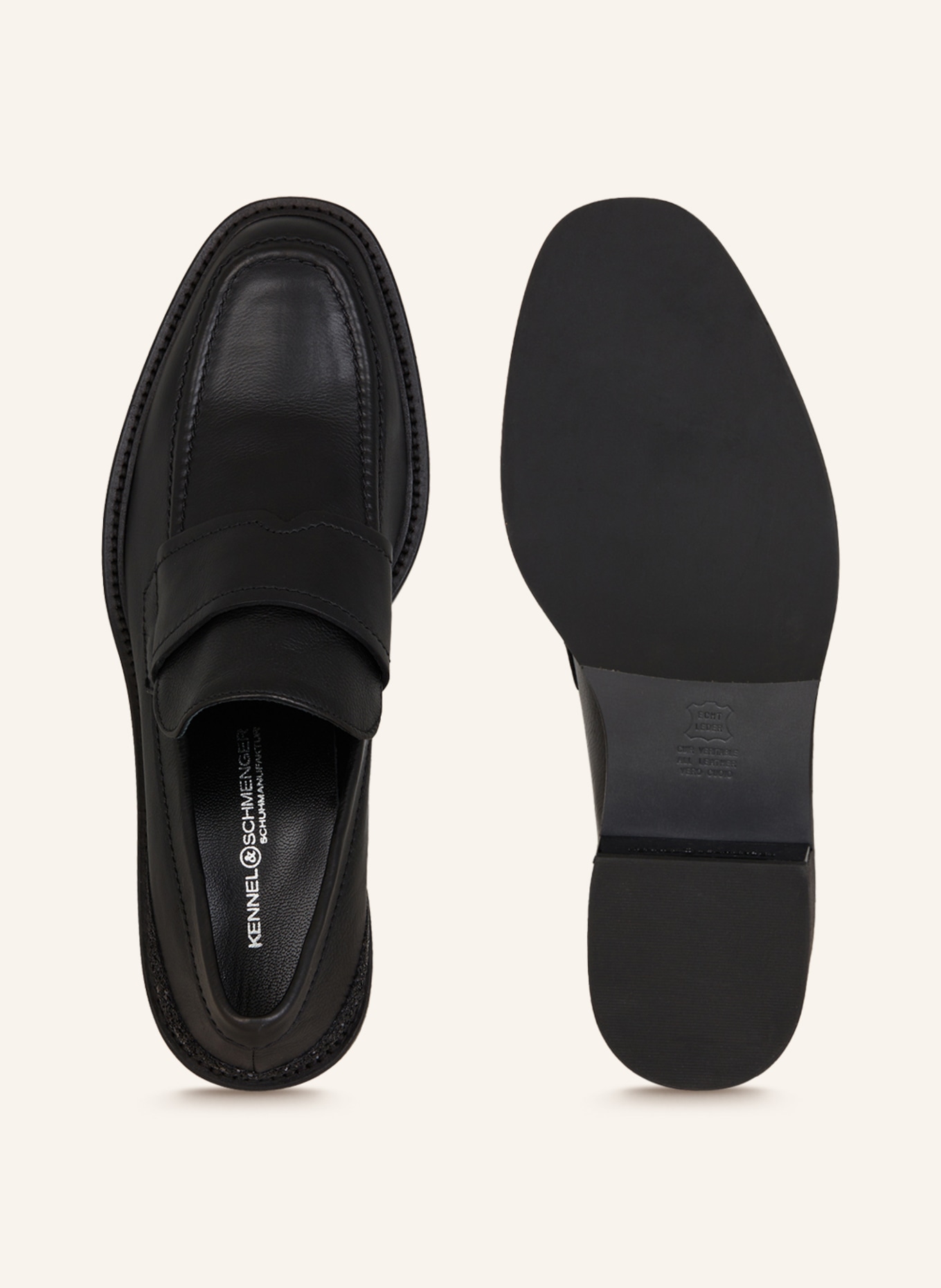 KENNEL & SCHMENGER Loafers STICK, Color: BLACK (Image 5)