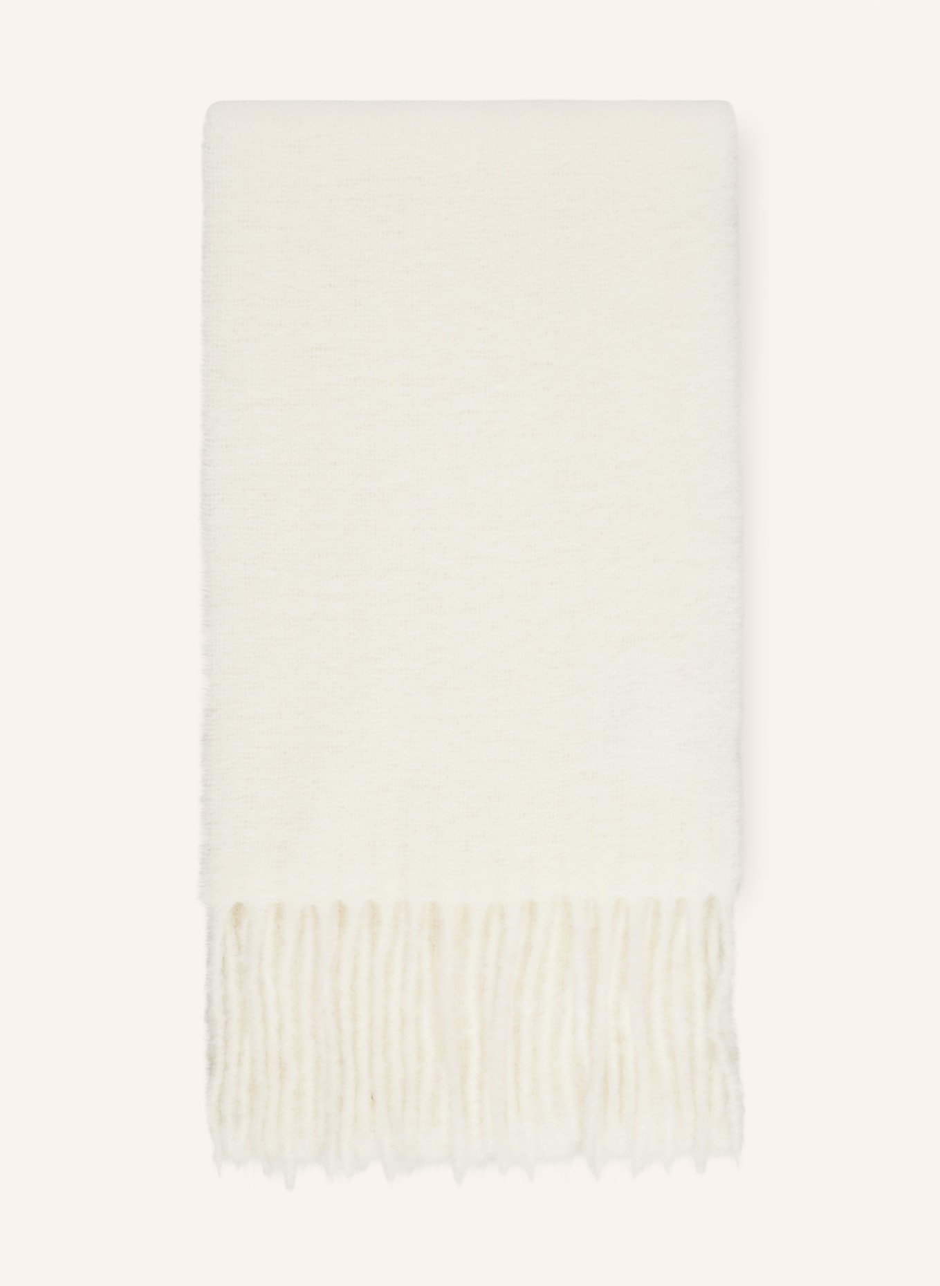 MRS & HUGS Alpaca scarf, Color: ECRU (Image 1)