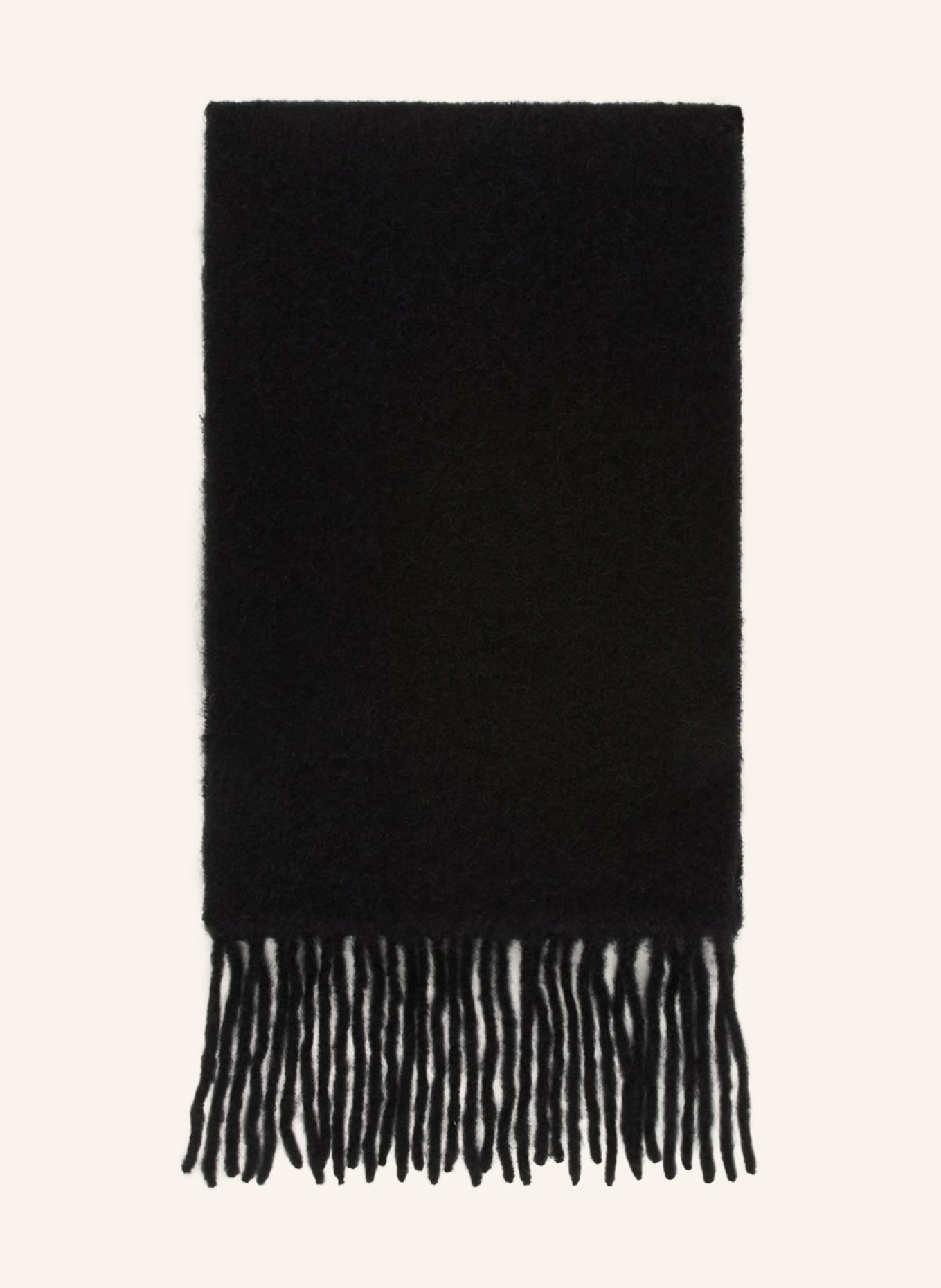 MRS & HUGS Alpaka-Schal, Farbe: SCHWARZ (Bild 1)