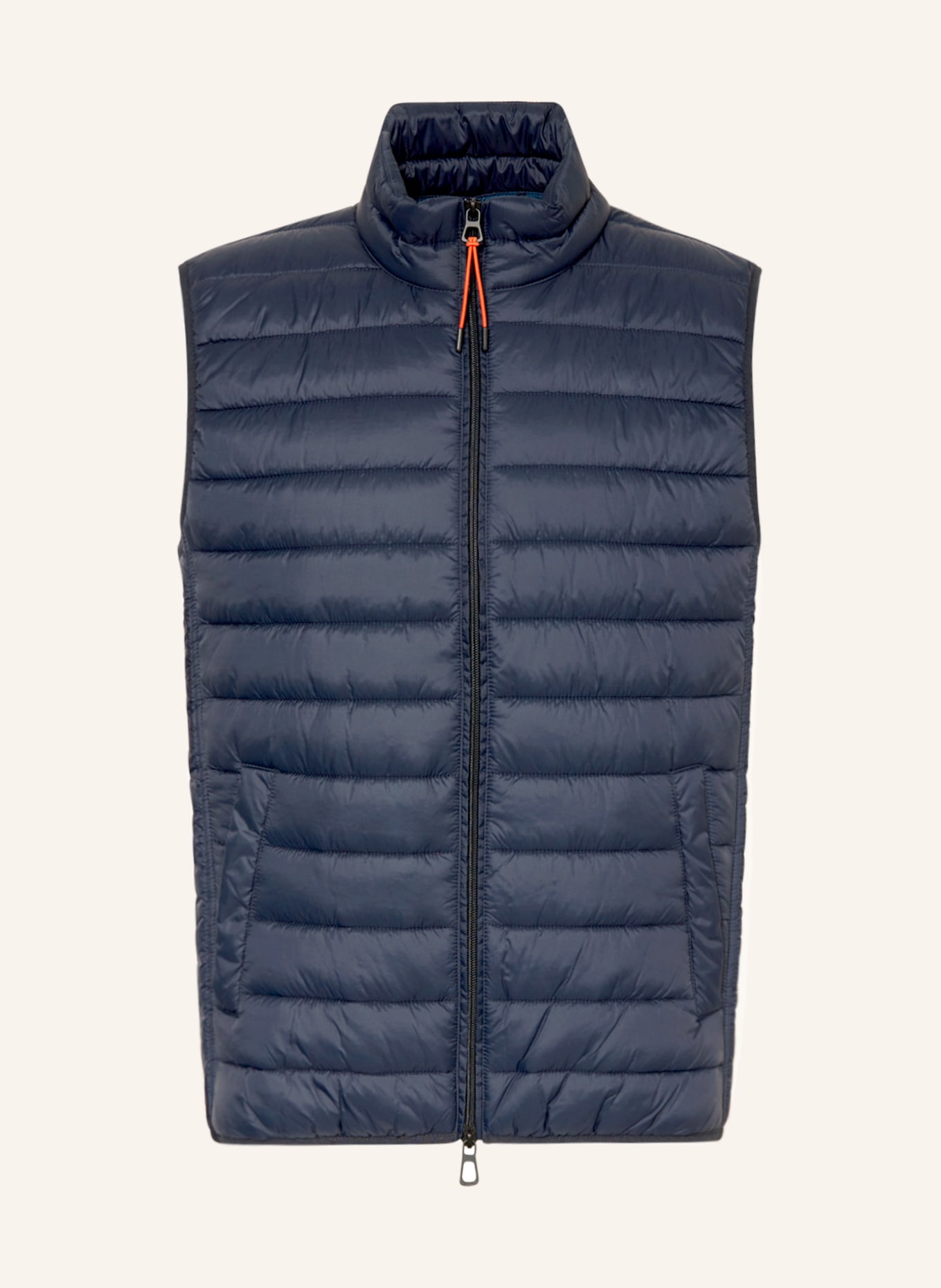 STROKESMAN'S Quilted vest, Color: DARK BLUE (Image 1)