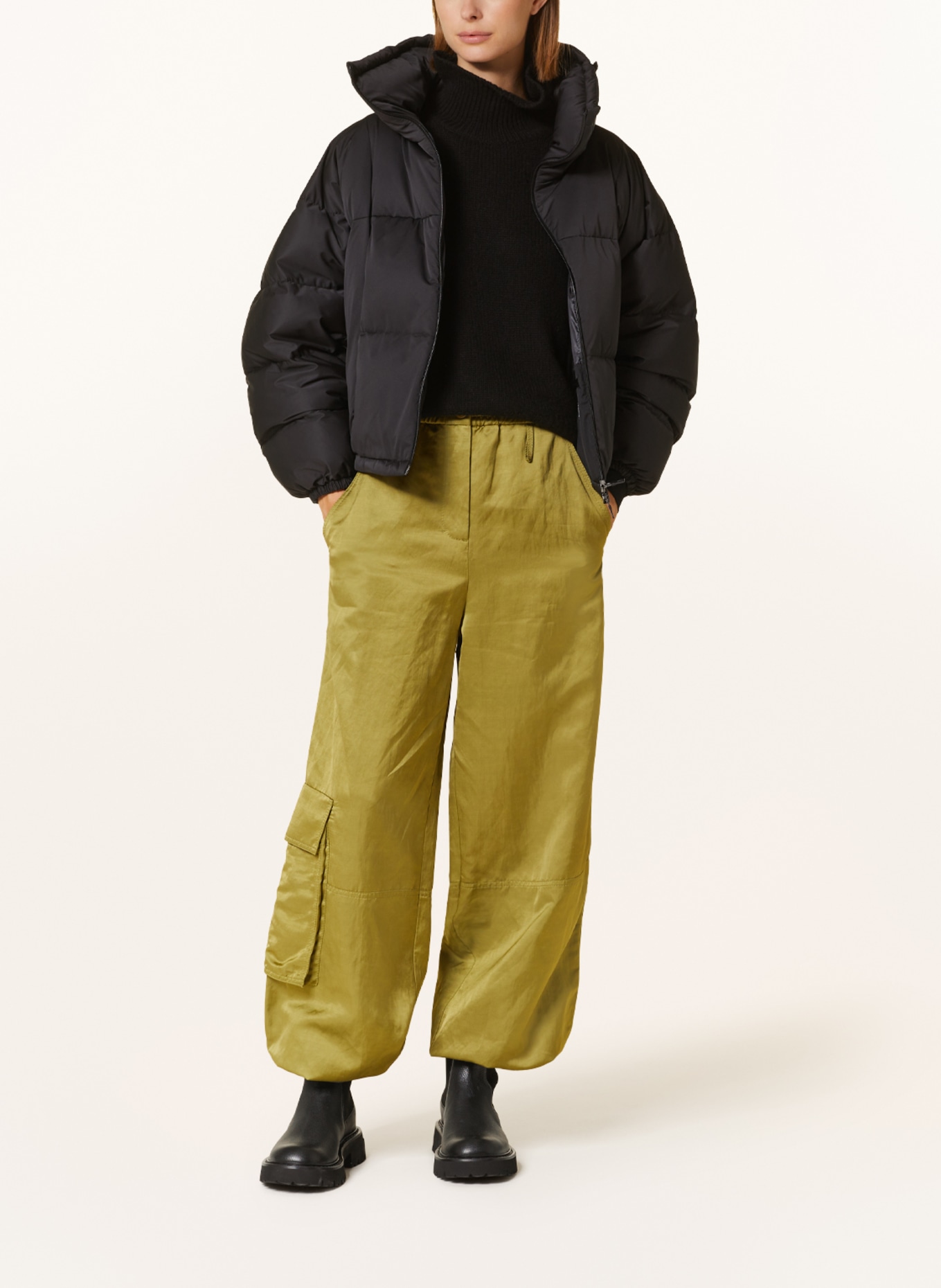 HERNO LAMINAR Down jacket, Color: BLACK (Image 2)