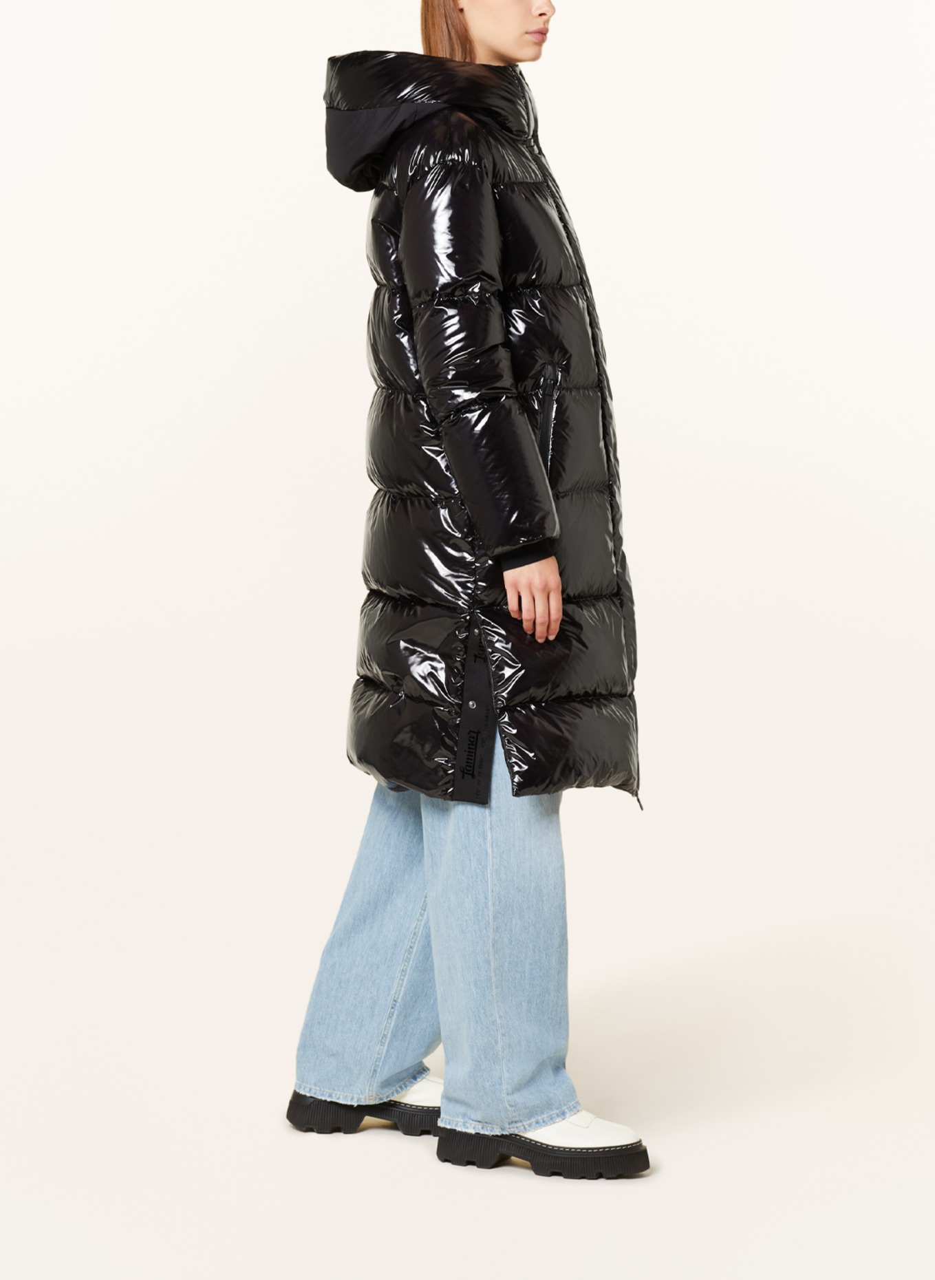 HERNO LAMINAR Down coat, Color: BLACK (Image 4)