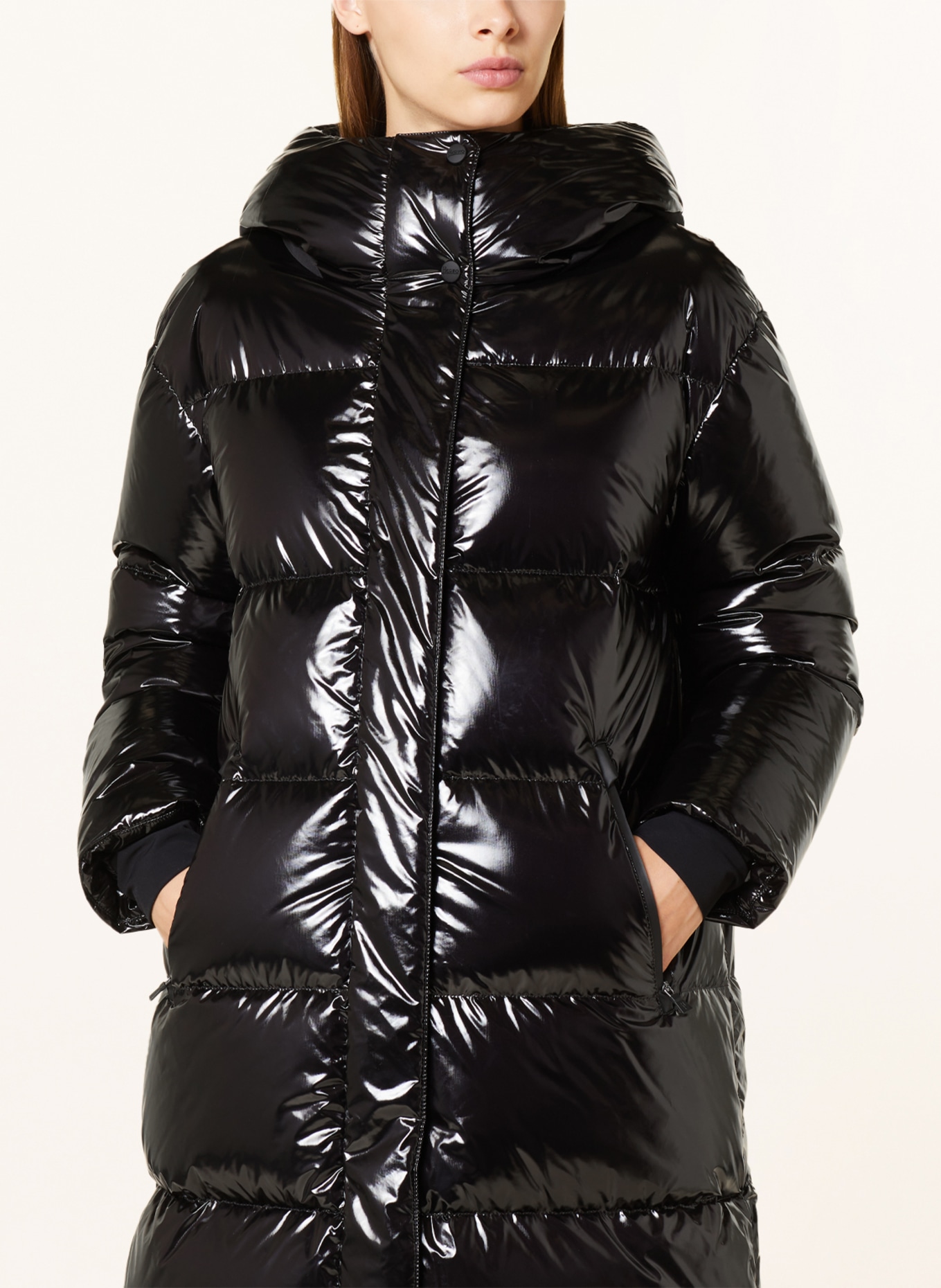 HERNO LAMINAR Down coat, Color: BLACK (Image 5)