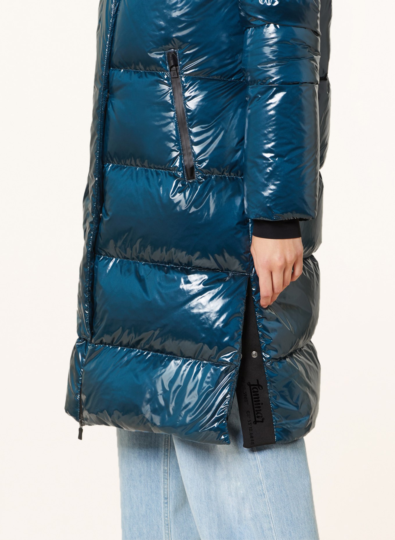 HERNO LAMINAR Down coat, Color: BLUE (Image 5)