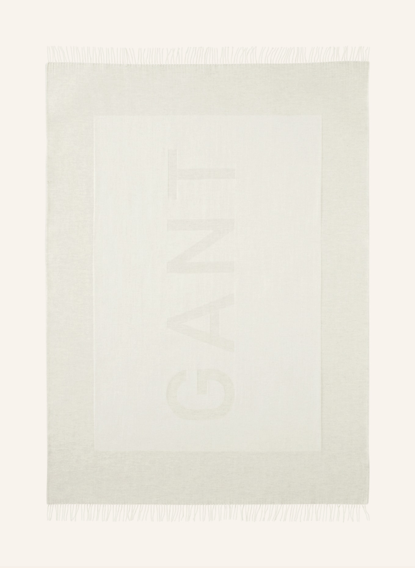 GANT HOME Plaid, Farbe: ECRU/ HELLGRAU (Bild 1)