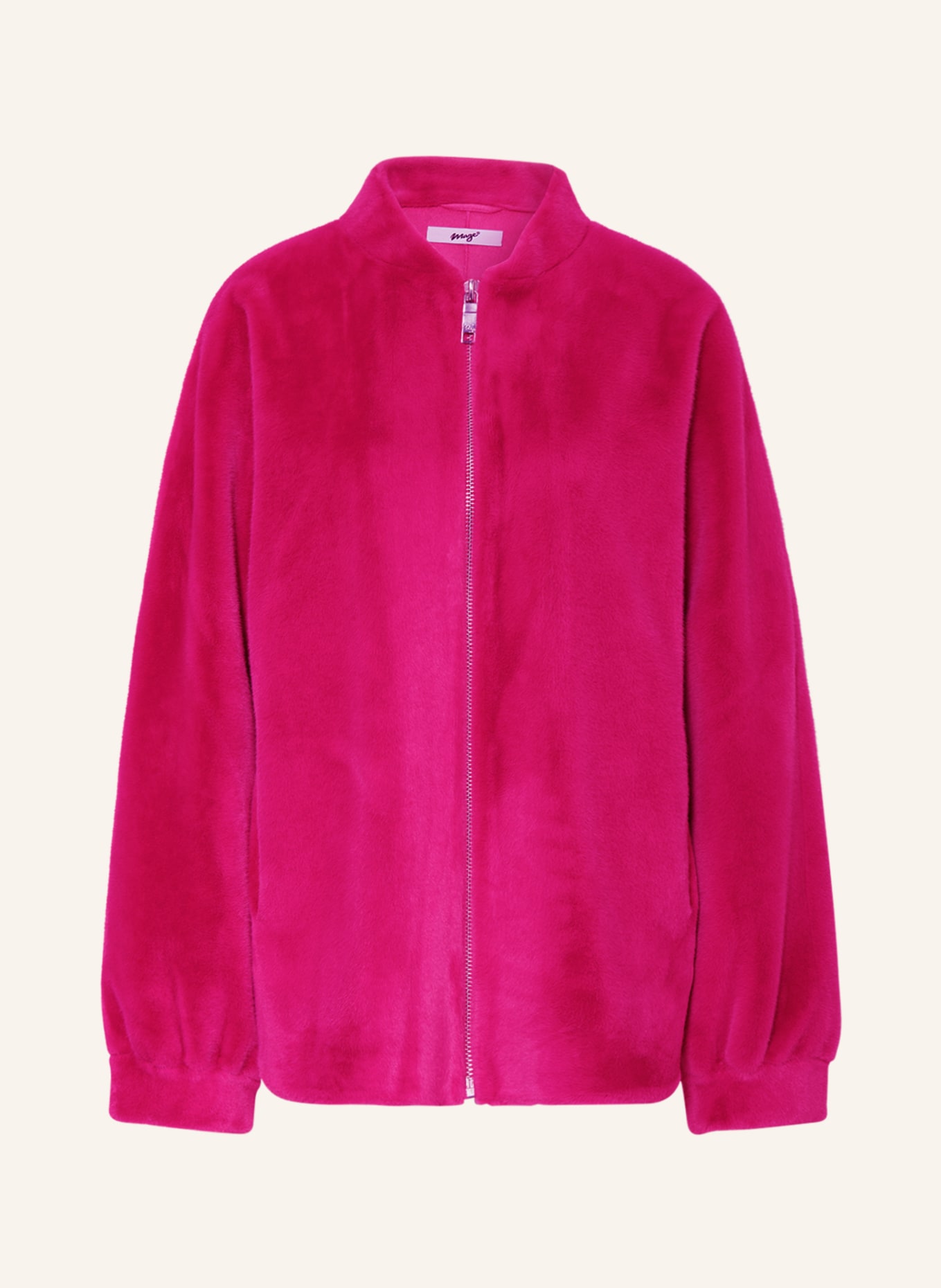 Maze Teddy jacket, Color: PINK (Image 1)