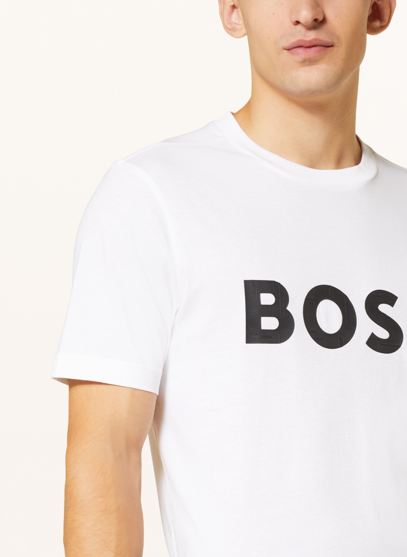BOSS T-Shirt TEE, Farbe: WEISS (Bild 4)