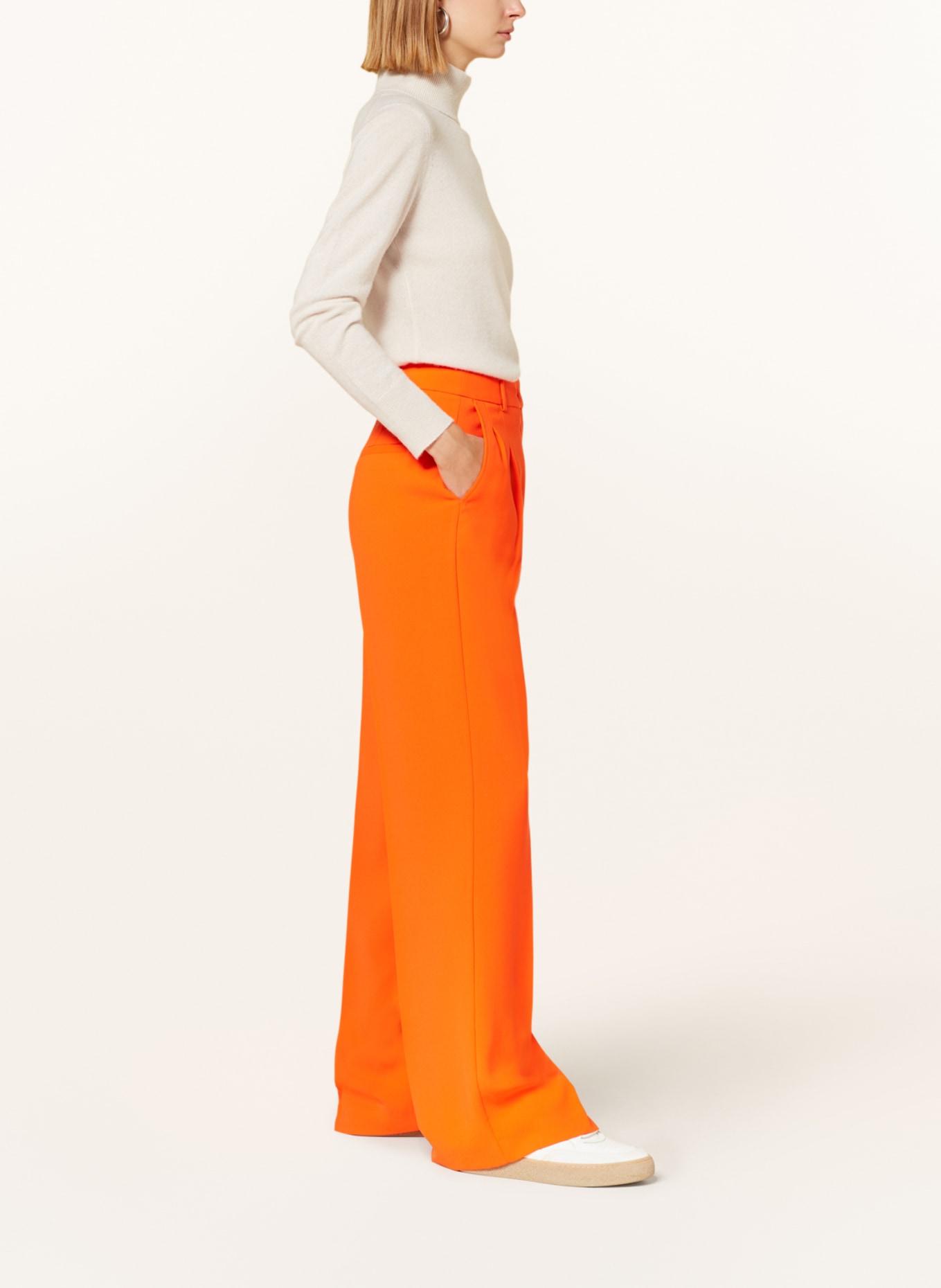 BEAUMONT Wide leg trousers JAMES, Color: RED (Image 4)