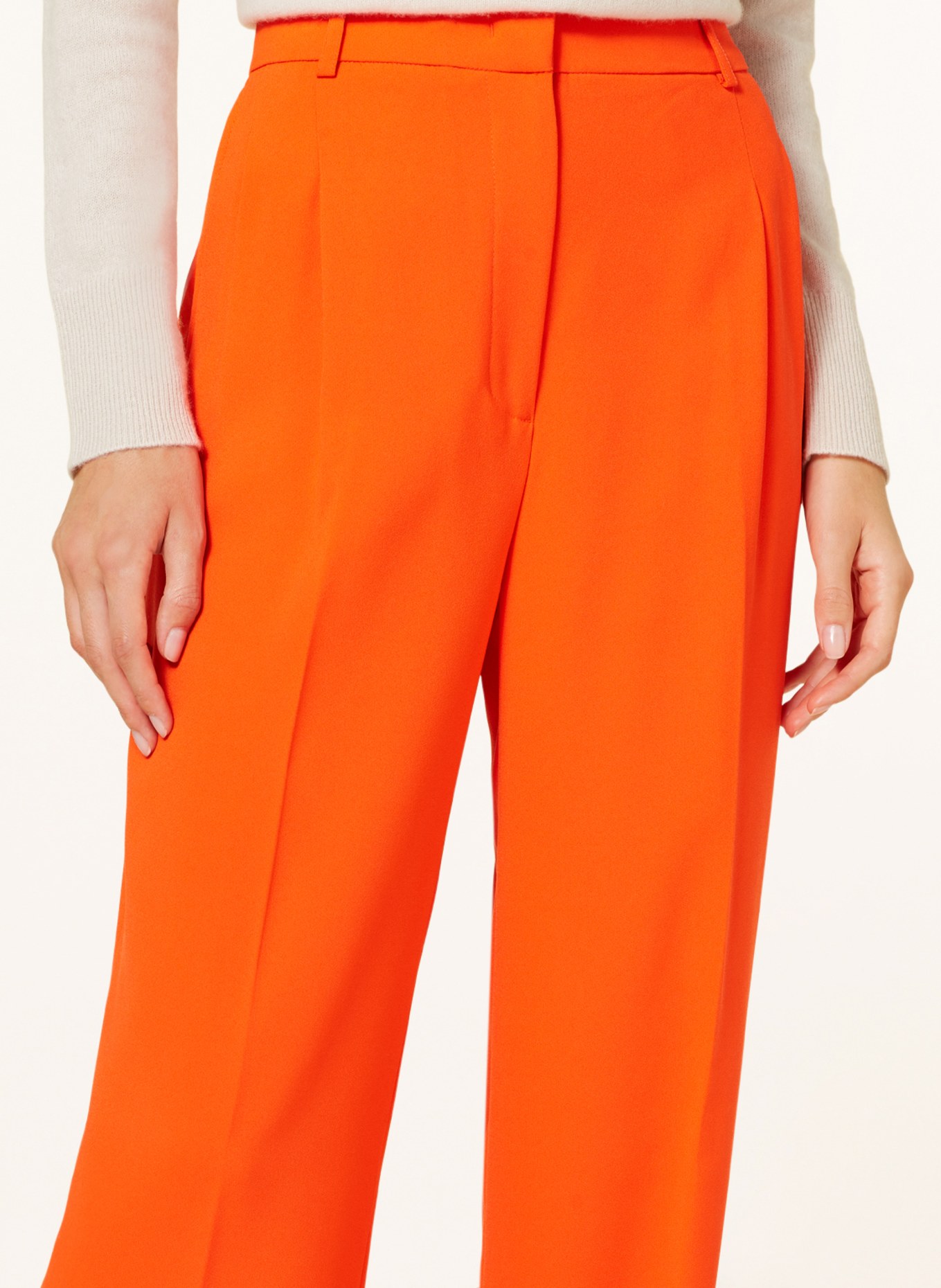 BEAUMONT Wide leg trousers JAMES, Color: RED (Image 5)