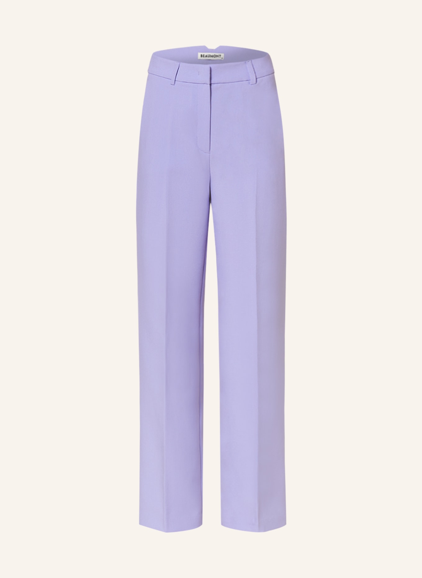 BEAUMONT Wide leg trousers JULES, Color: PURPLE (Image 1)