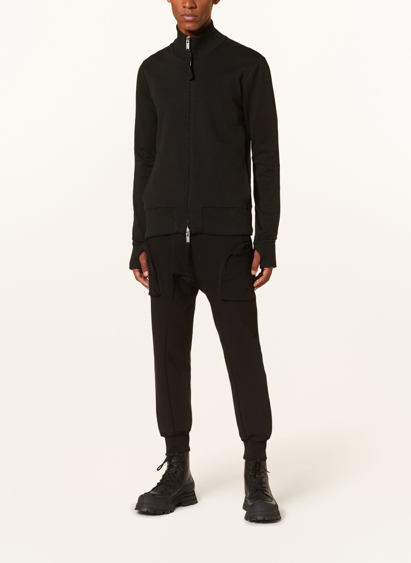 thom/krom Sweat jacket, Color: BLACK (Image 2)