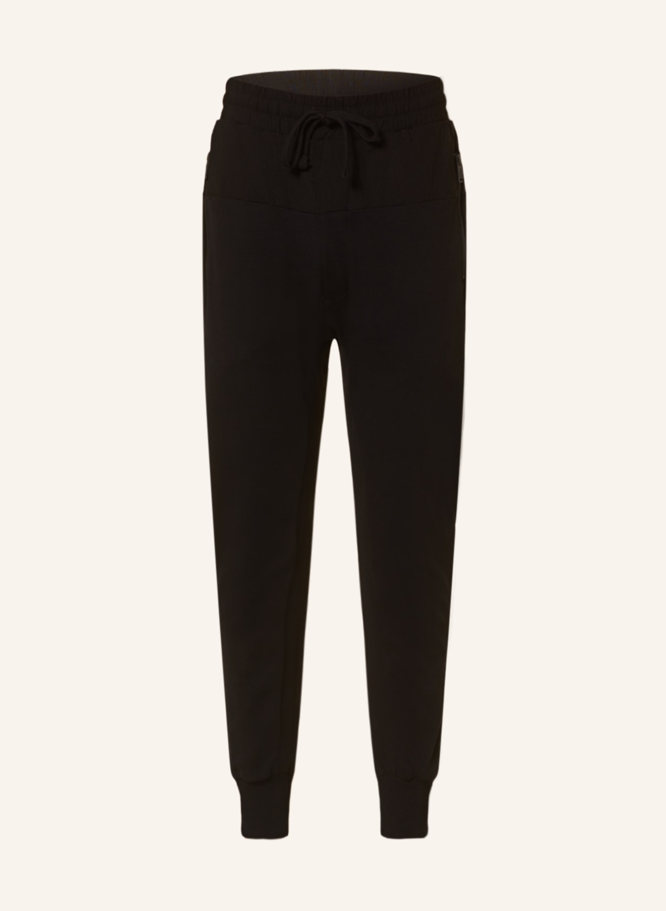thom/krom Pants in jogger style extra slim fit, Color: BLACK (Image 1)