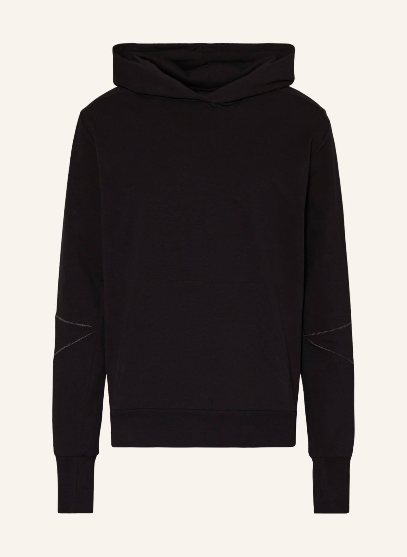 thom/krom Oversized hoodie, Color: BLACK (Image 1)