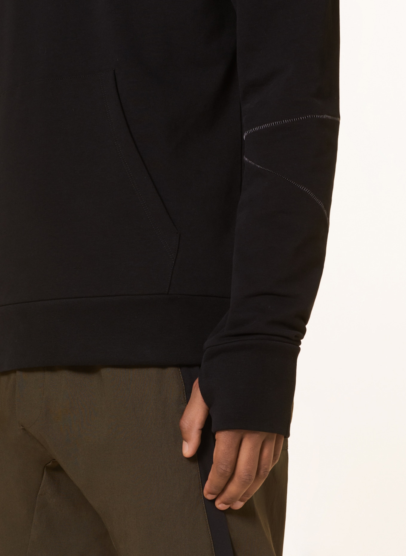 thom/krom Oversized hoodie, Color: BLACK (Image 5)