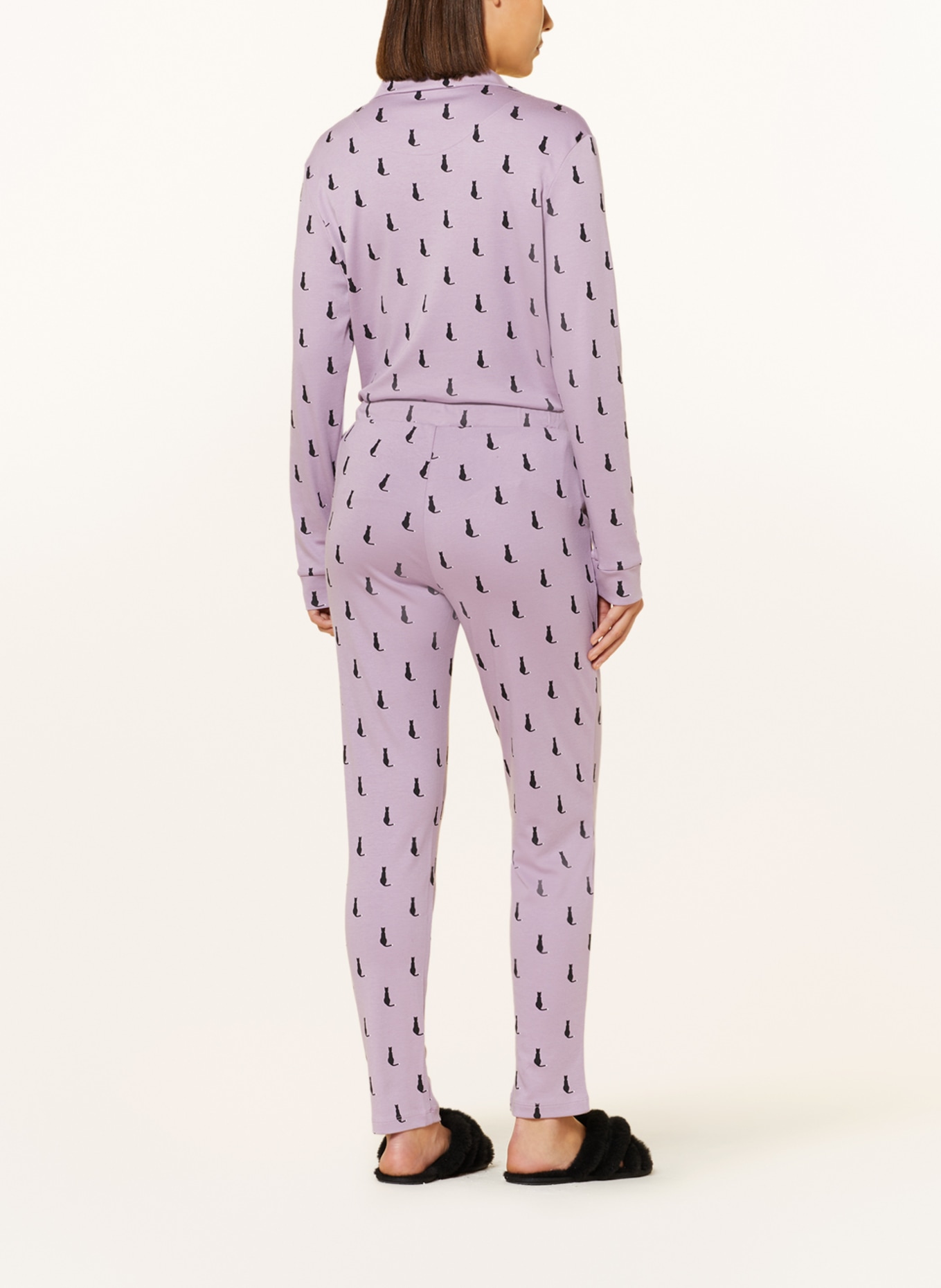 darling harbour Pajama pants, Color: PURPLE (Image 3)