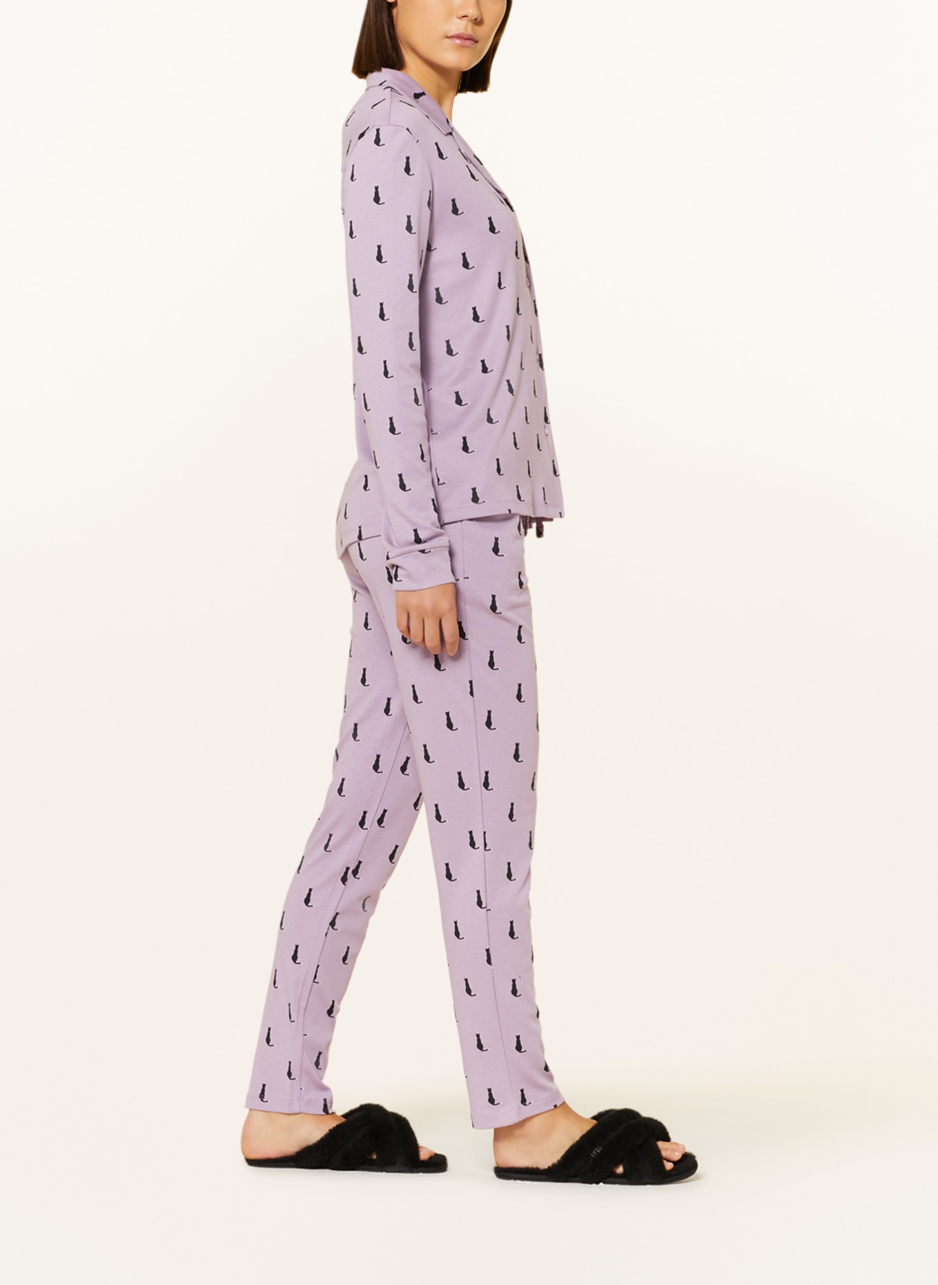 darling harbour Pajama pants, Color: PURPLE (Image 4)