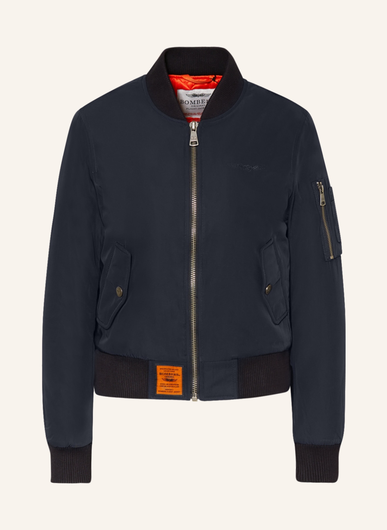ORIGINAL BOMBERS Bomber jacket in dark blue