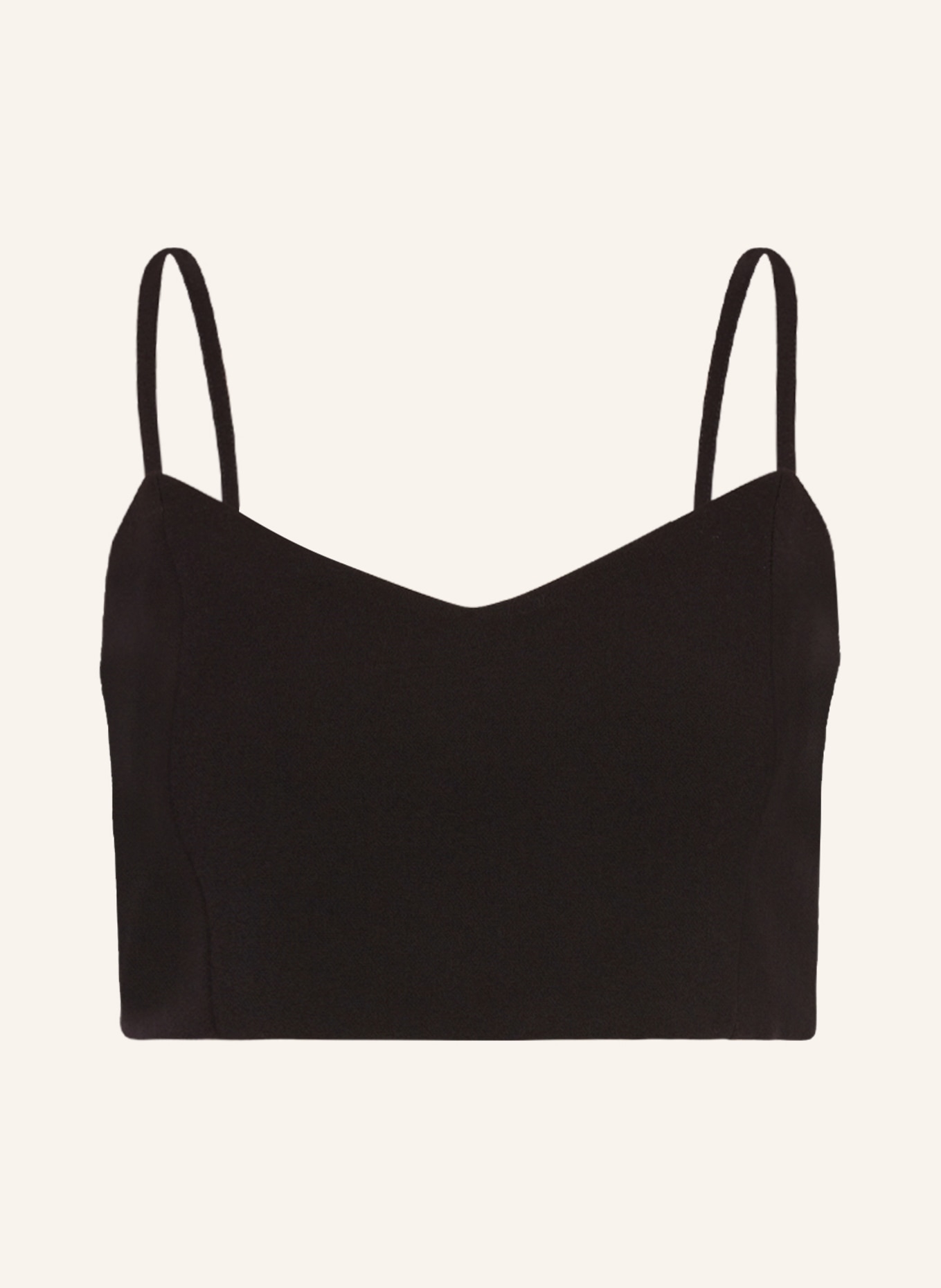 ottod'ame Cropped top, Color: BLACK (Image 1)
