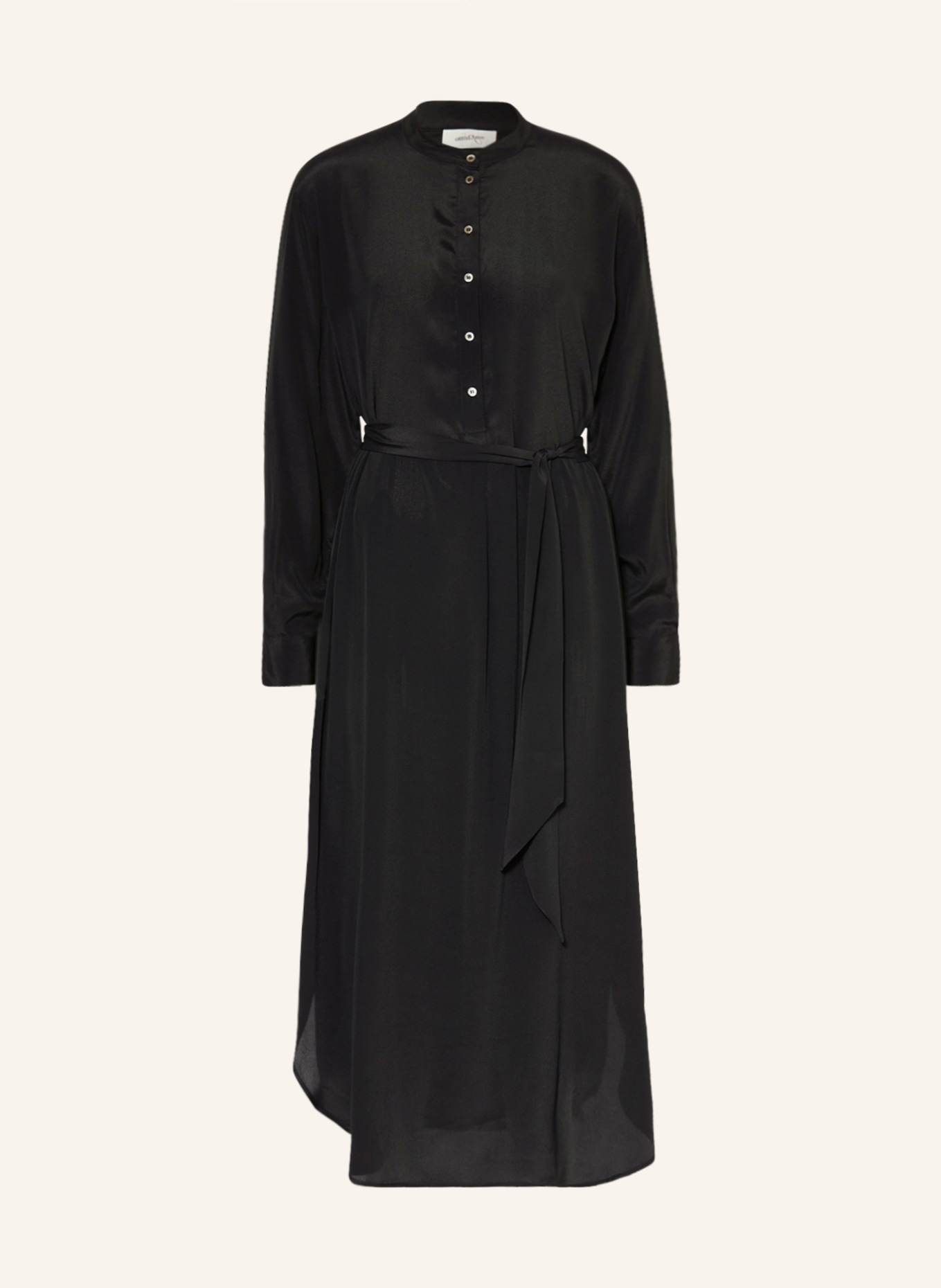 ottod'ame Dress with silk, Color: BLACK (Image 1)