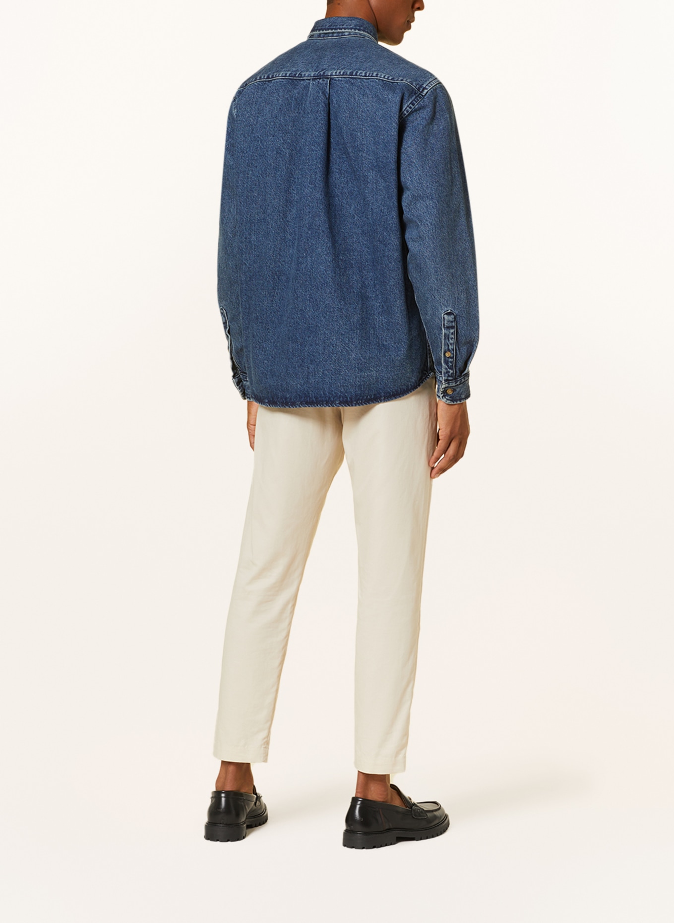 BOSS Koszula jeansowa LAMBEY comfort fit, Kolor: 460 OPEN BLUE (Obrazek 3)