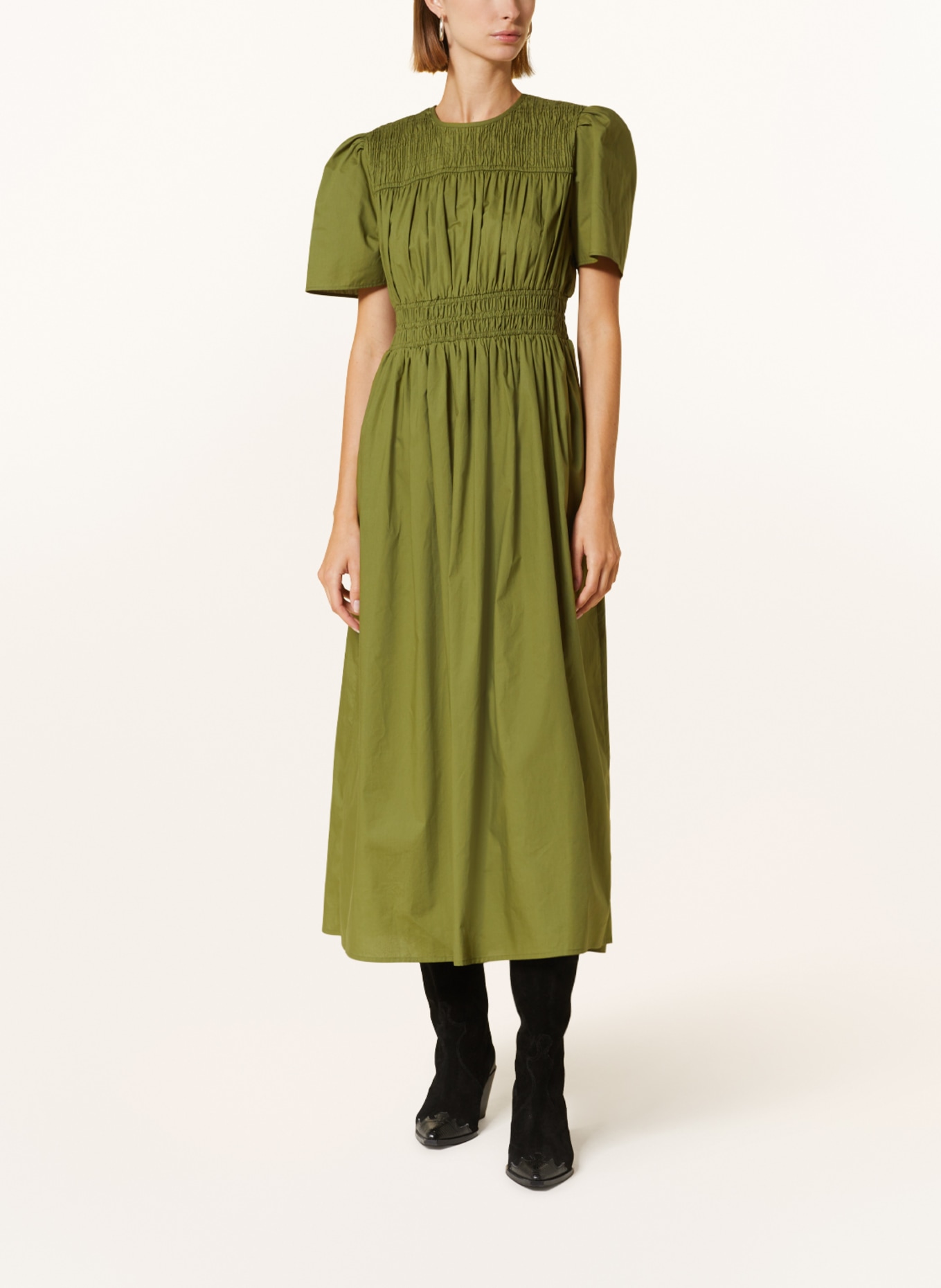 nobody's child Dress NATALIA, Color: OLIVE (Image 2)