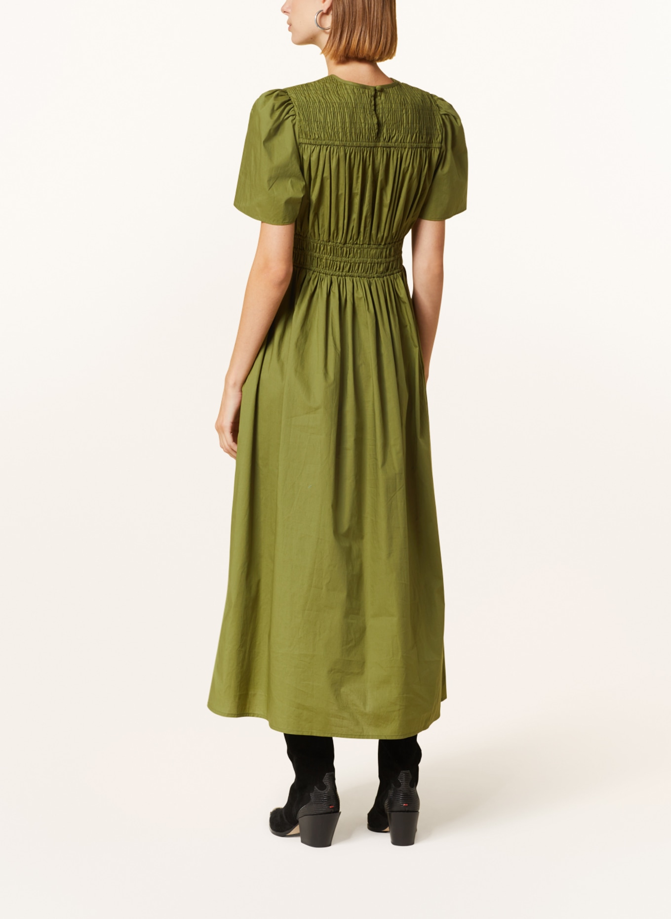nobody's child Dress NATALIA, Color: OLIVE (Image 3)