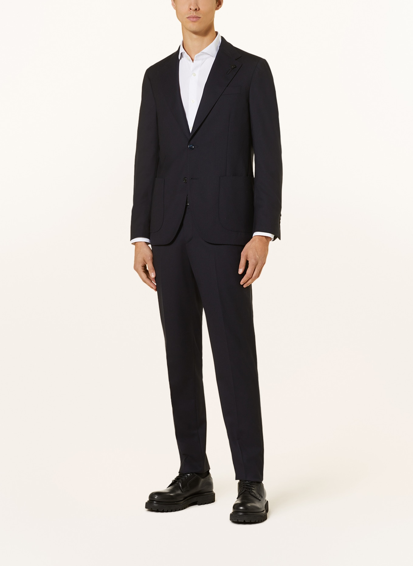 LARDINI Suit trousers extra slim fit, Color: 850 NAVY (Image 2)