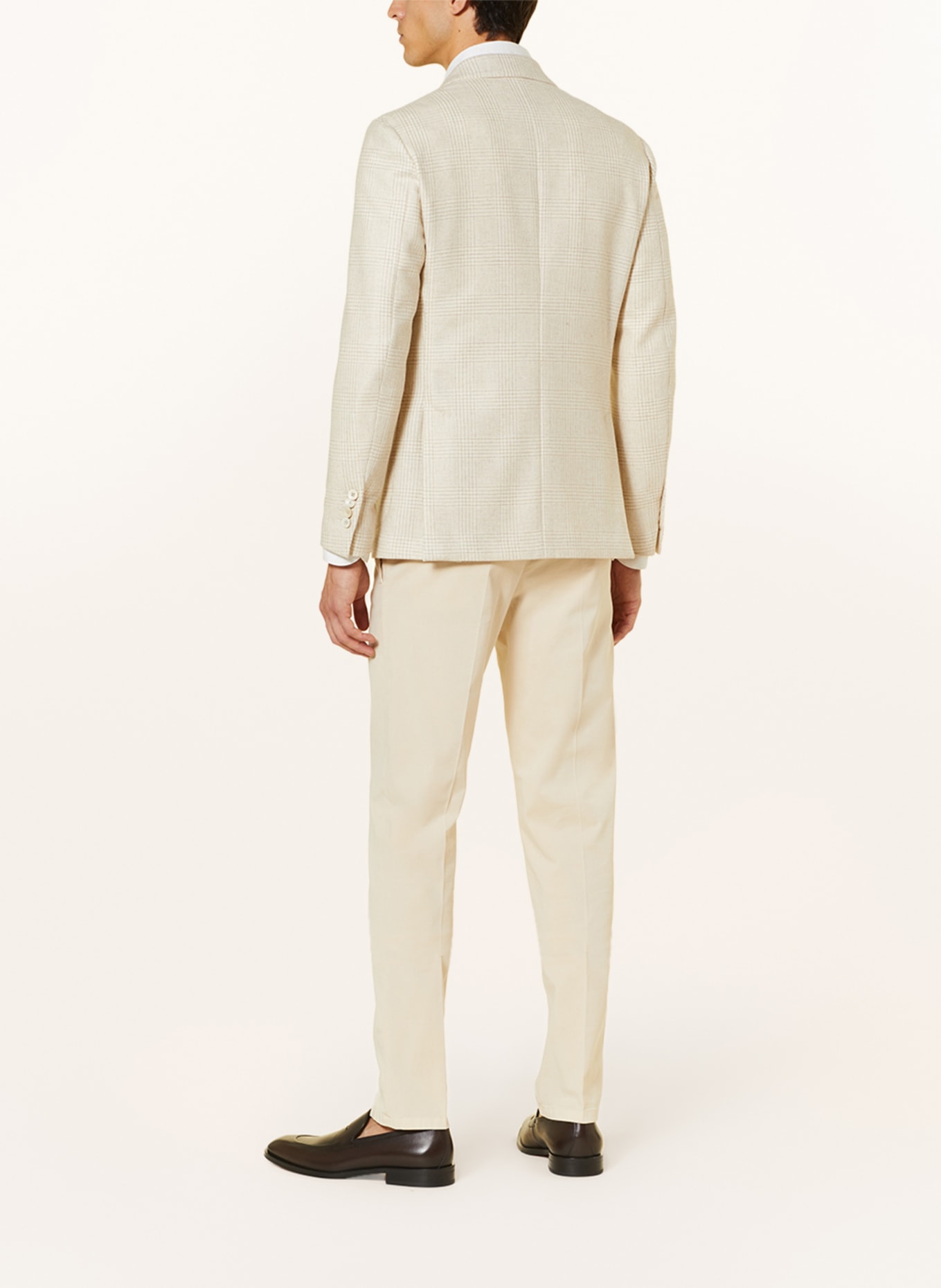 LARDINI Tailored jacket slim fit, Color: ECRU (Image 3)