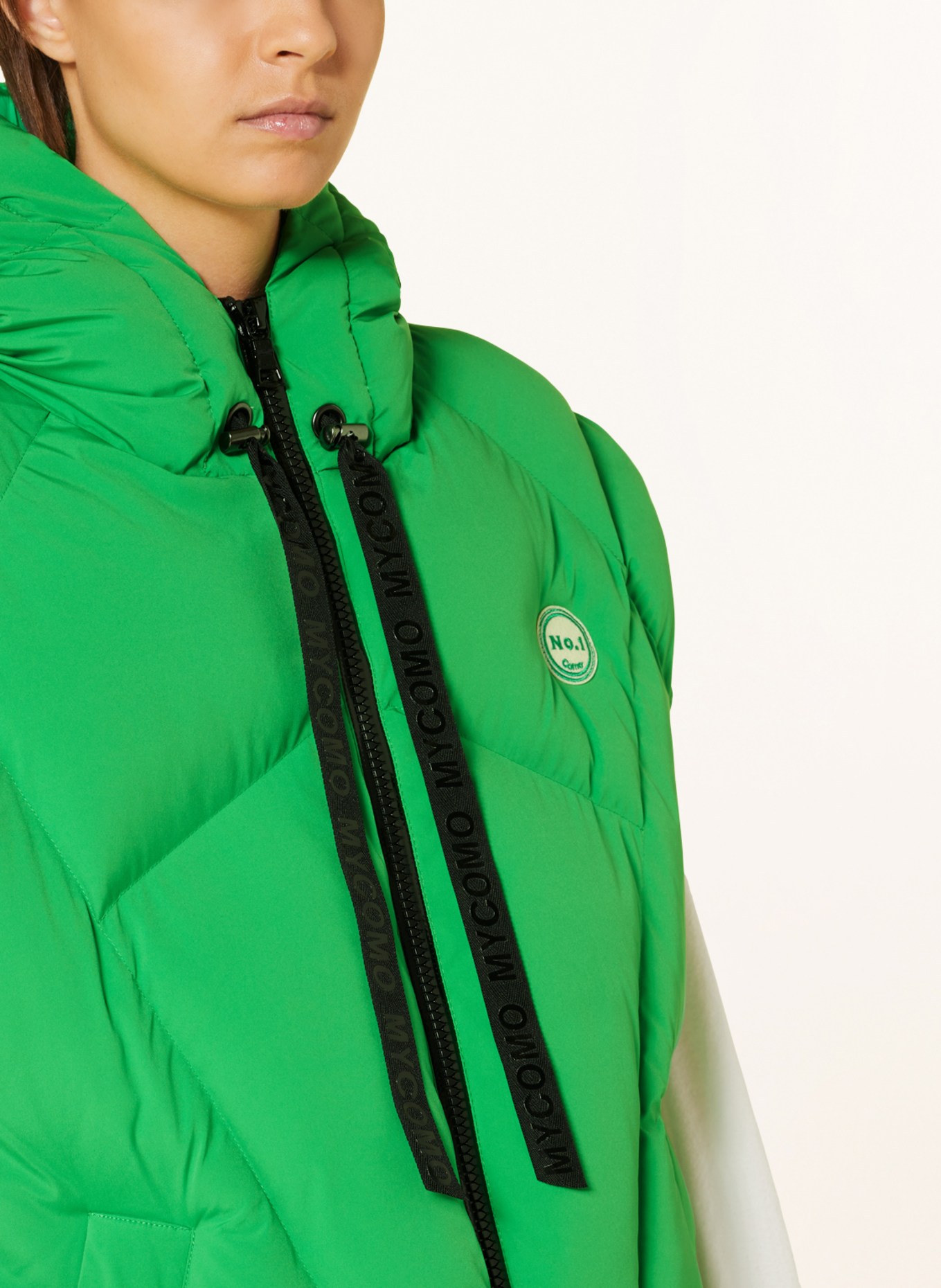 No.1 Como Quilted vest KETI, Color: GREEN (Image 5)