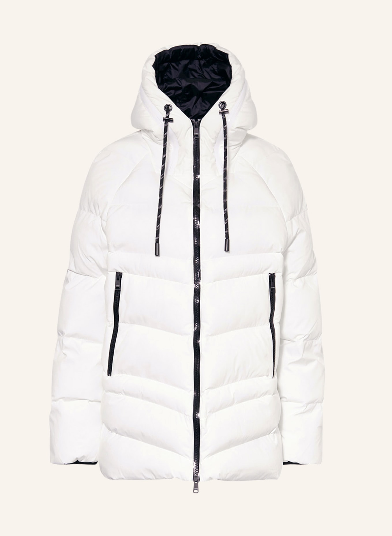 No.1 Como Quilted jacket PIA, Color: WHITE (Image 1)