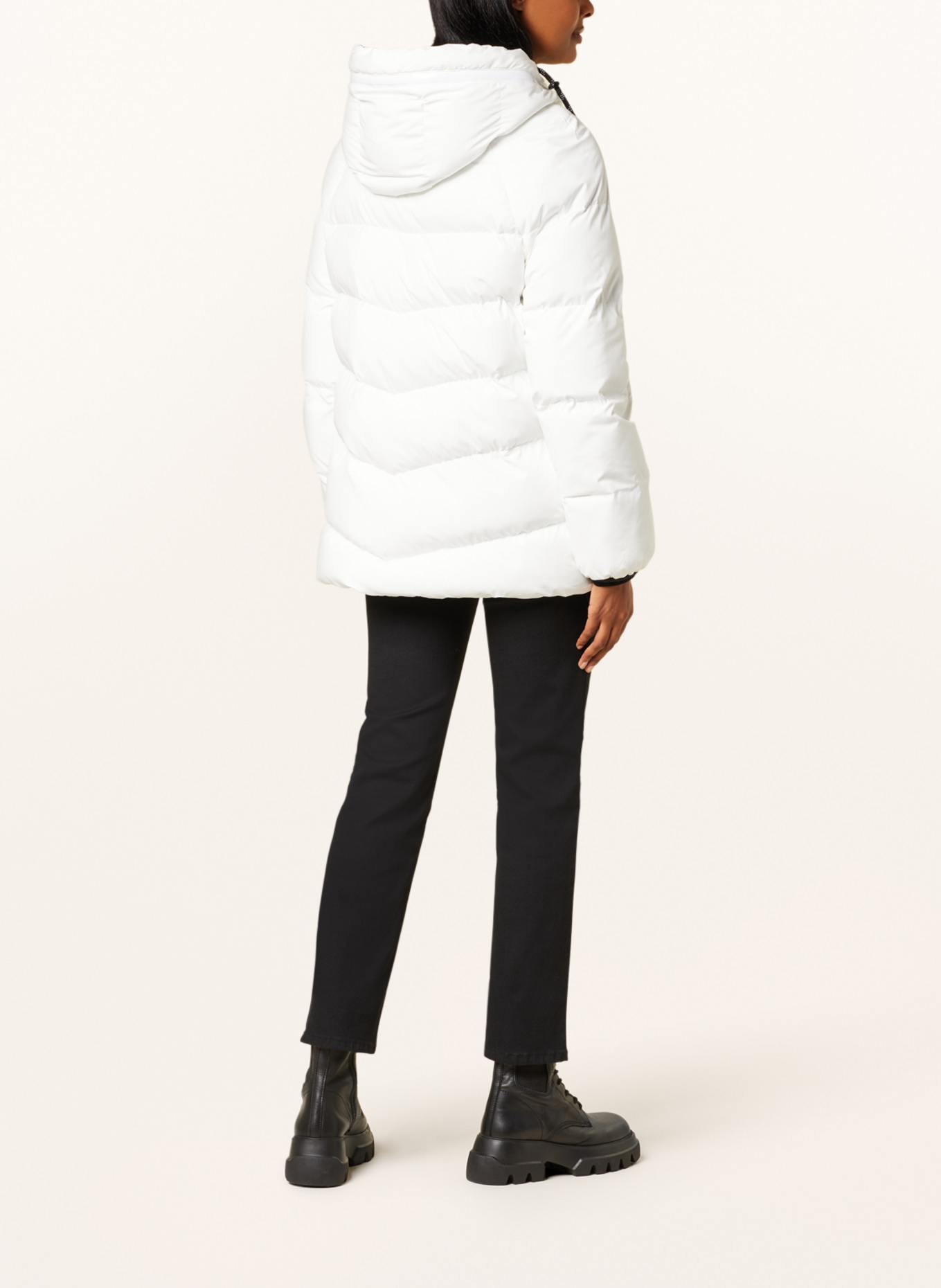 No.1 Como Quilted jacket PIA, Color: WHITE (Image 3)