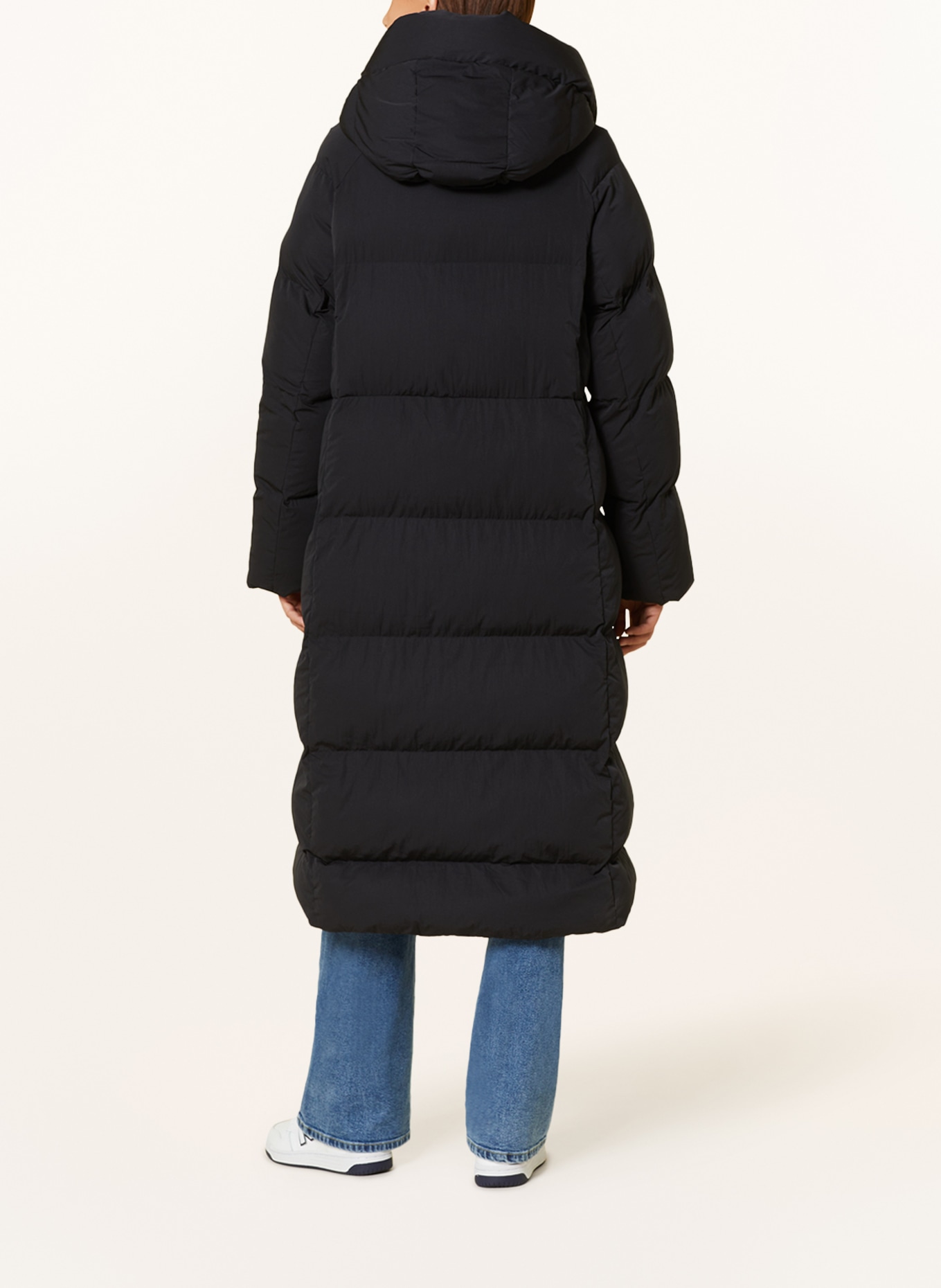 BLONDE No.8 Quilted coat BOCA, Color: BLACK (Image 3)
