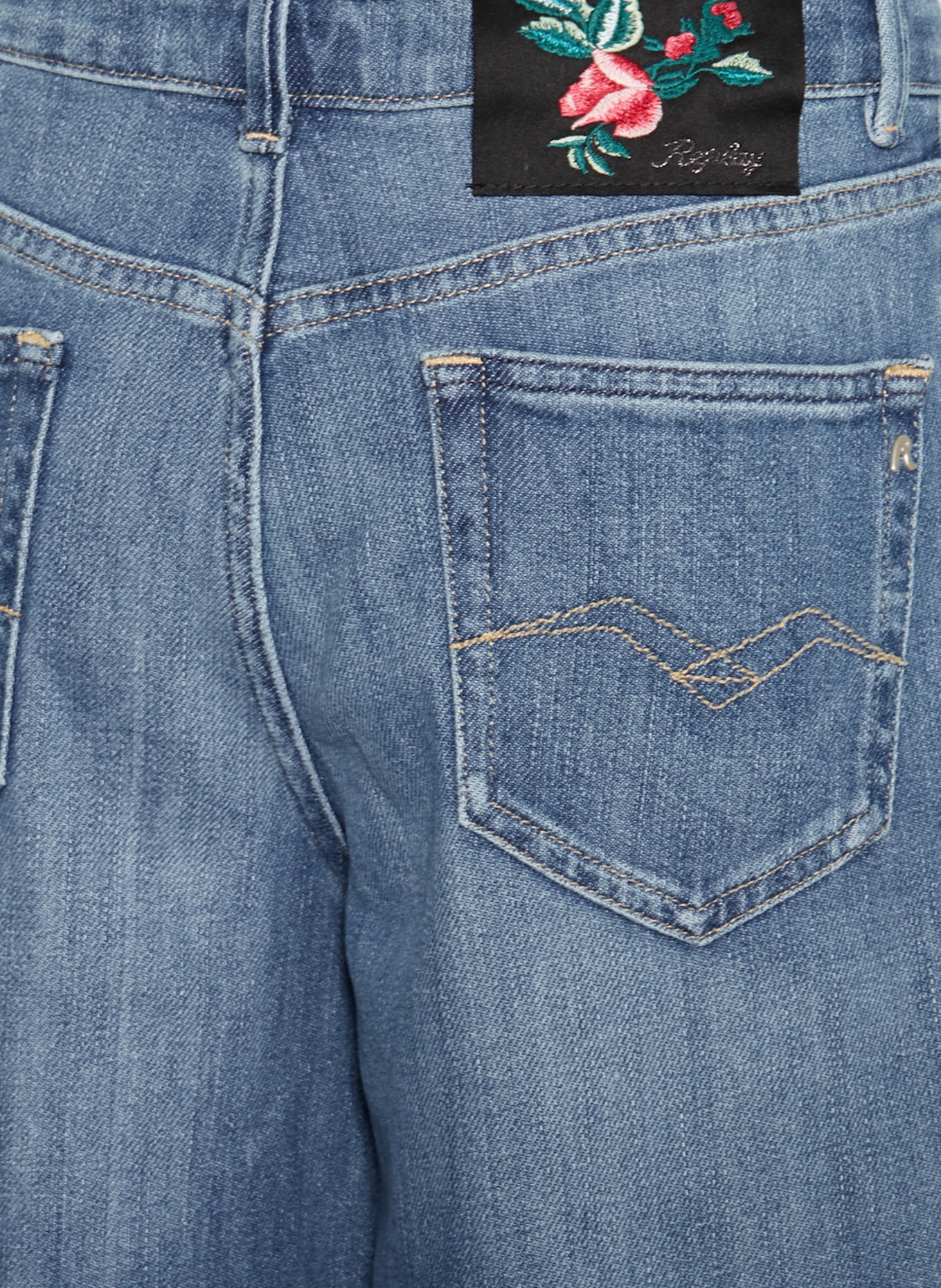 REPLAY Jeans Flared Fit, Farbe: BLAU (Bild 3)